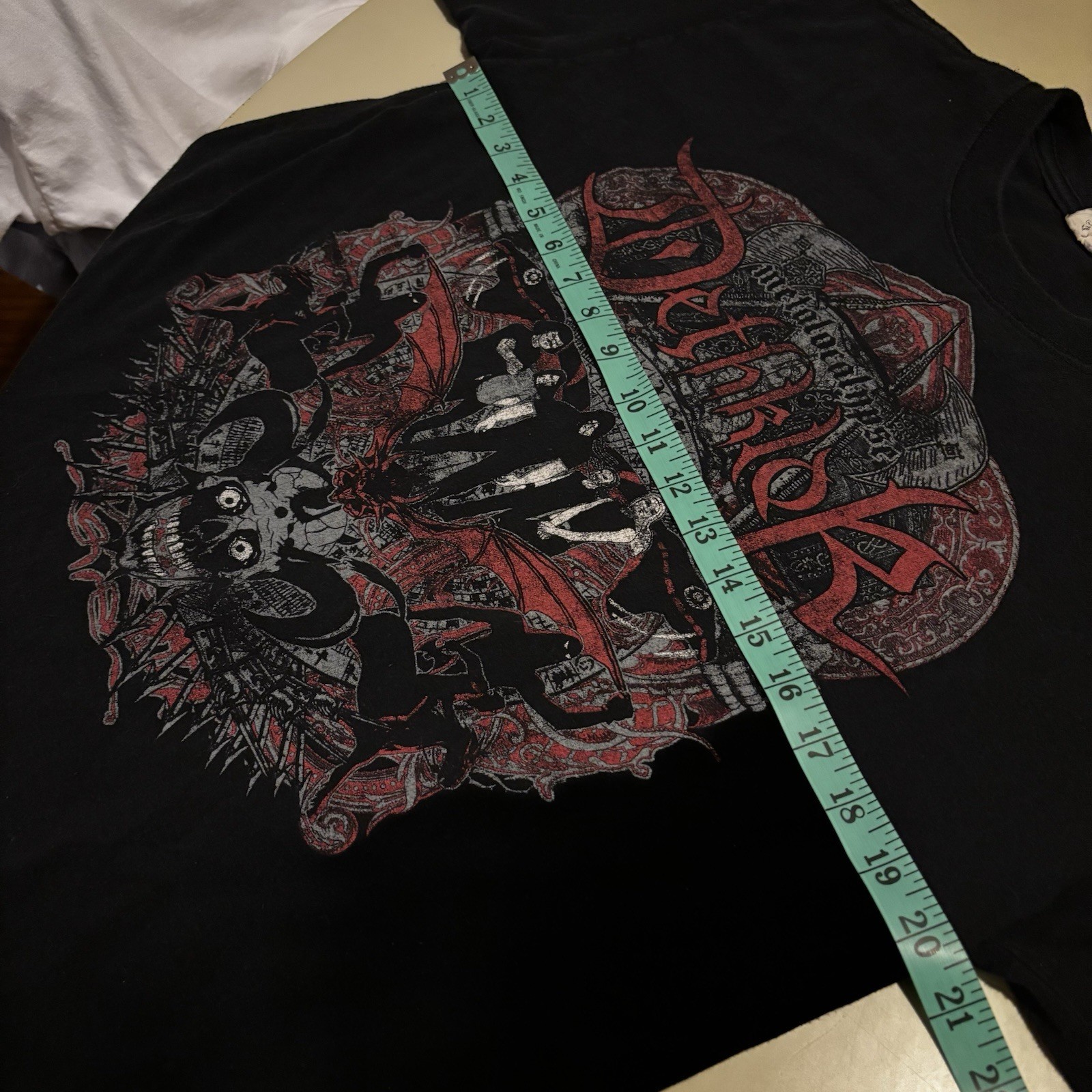 Dethklok Metalocalypse 2009 TV Promo Band World Tour Black T-Size Men’s Large