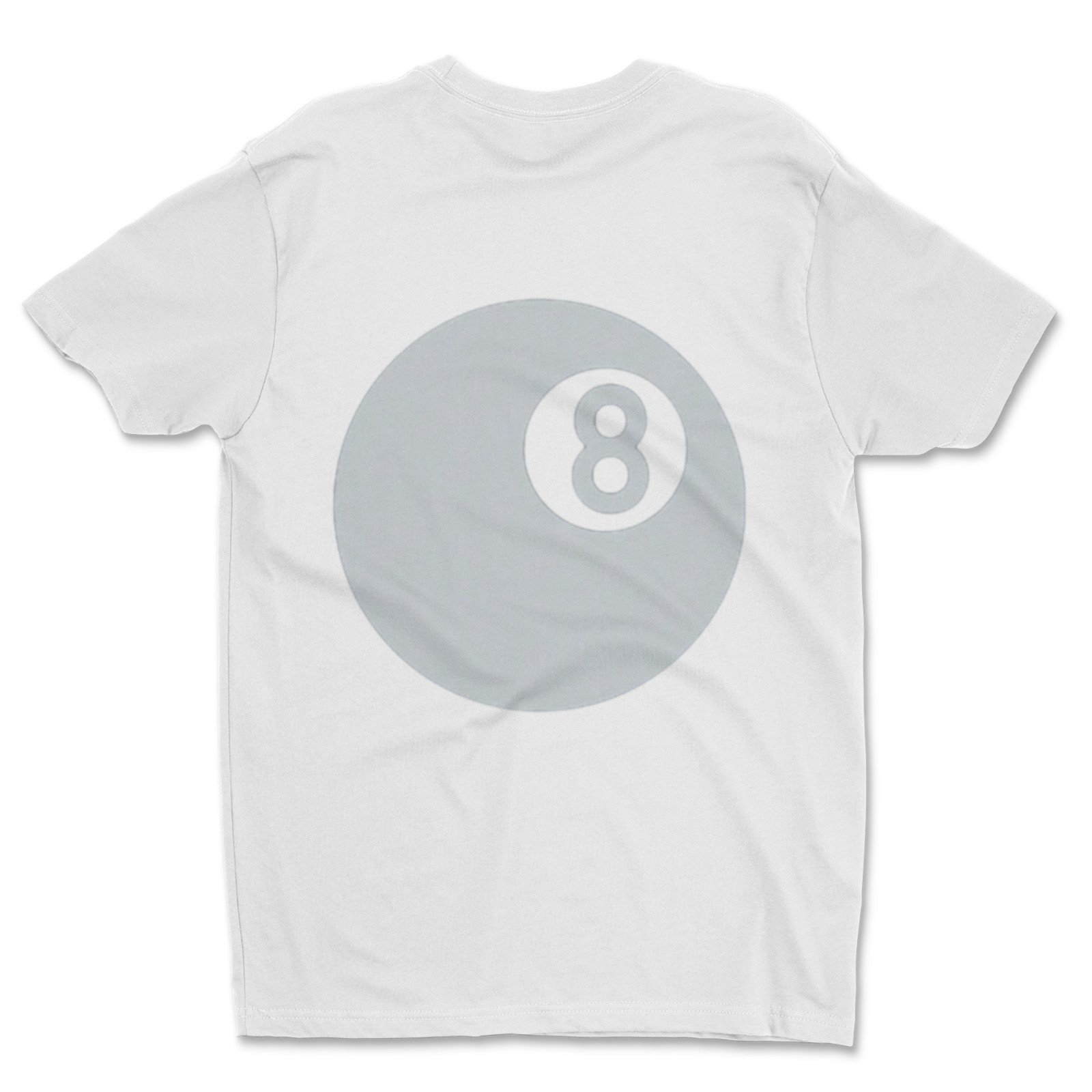 DTF Eight Ball/ Custom Unisex Soft Style T-Shirts, Next Level- Cotton