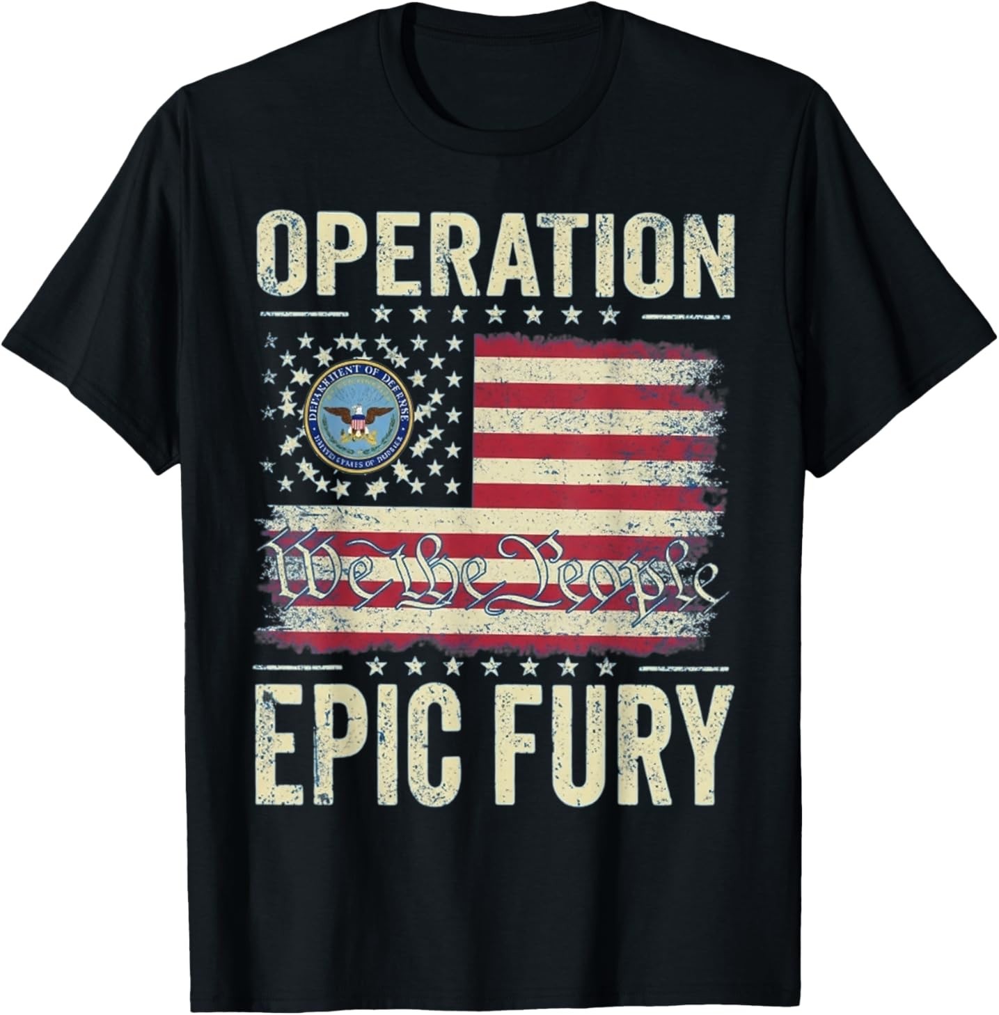 Operation Epic Fury Political T-Shirt