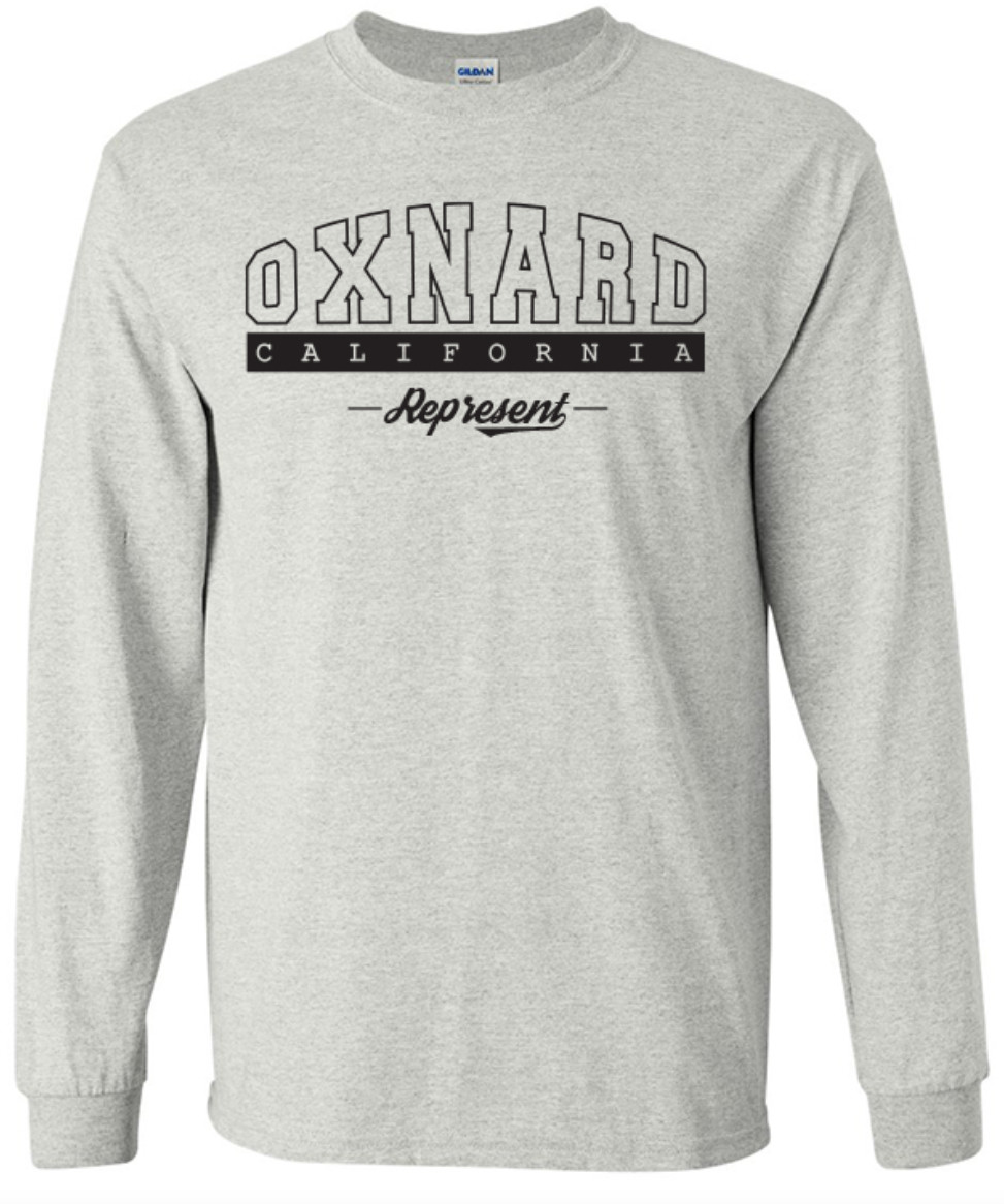 Oxnard California T-Shirt State Long Sleeve Graphic Tees Unisex apparel Design