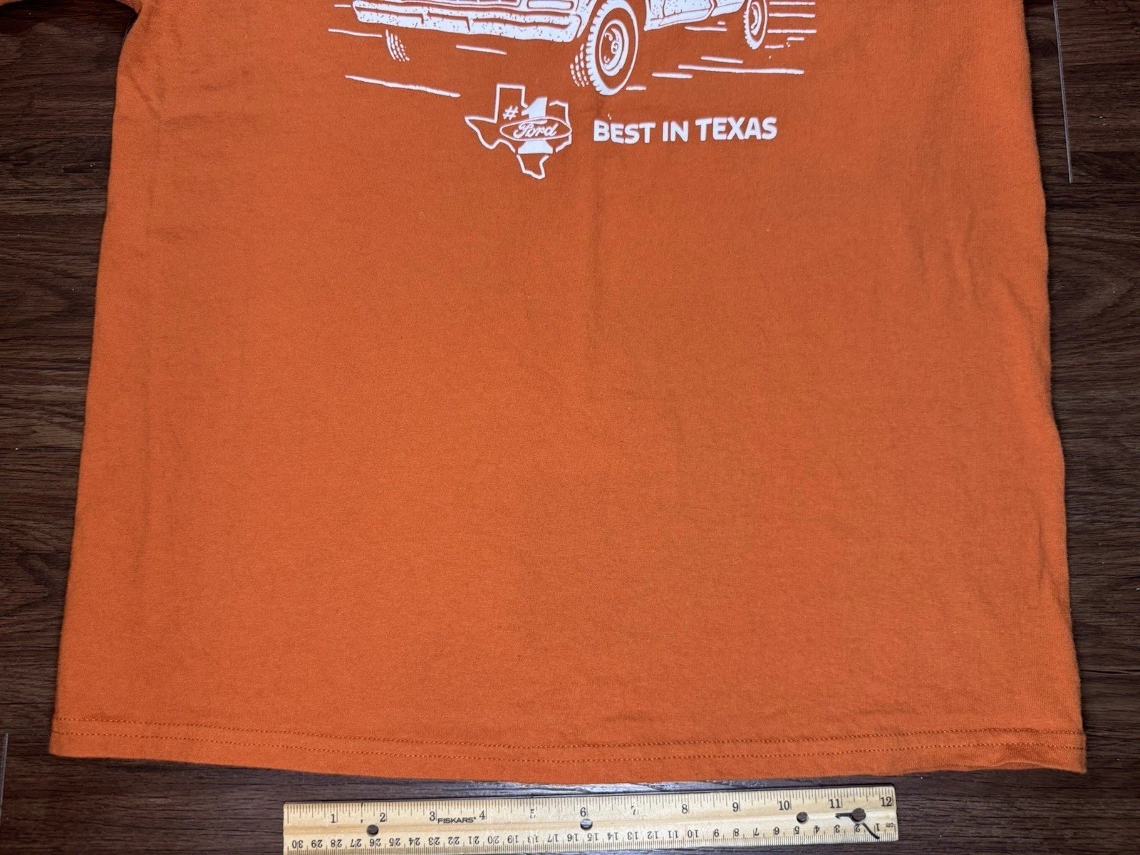 1977 Ford Truck T-shirt ( Texas Longhorns) Size Large – See Description