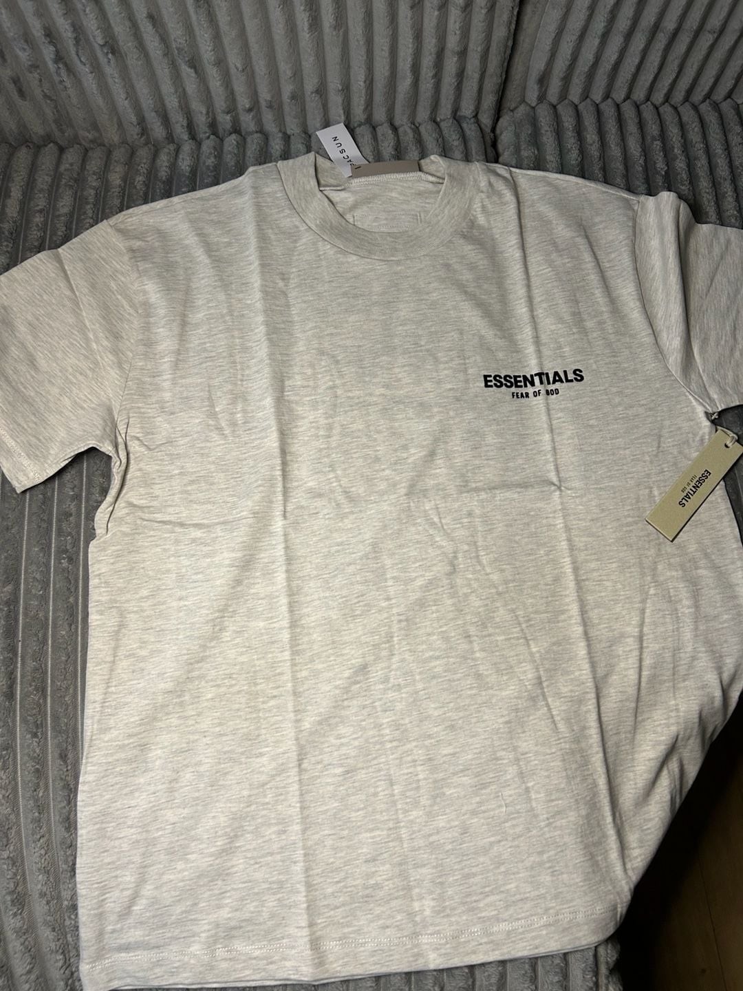 Fear of God Essentials SS22 Tee Light Oatmeal