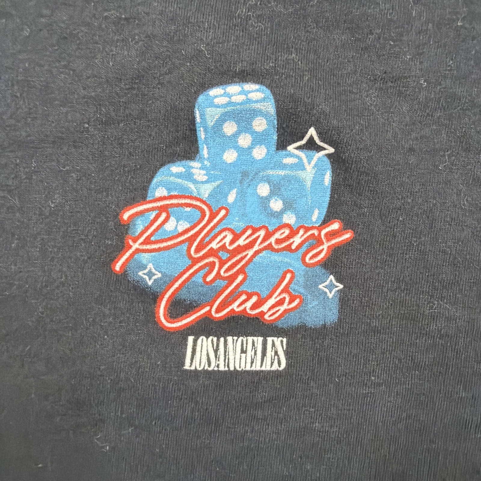 Player’s Club T Shirt Fashion Nova Men Size XXXL Strip Club Hollywood Hip Hop