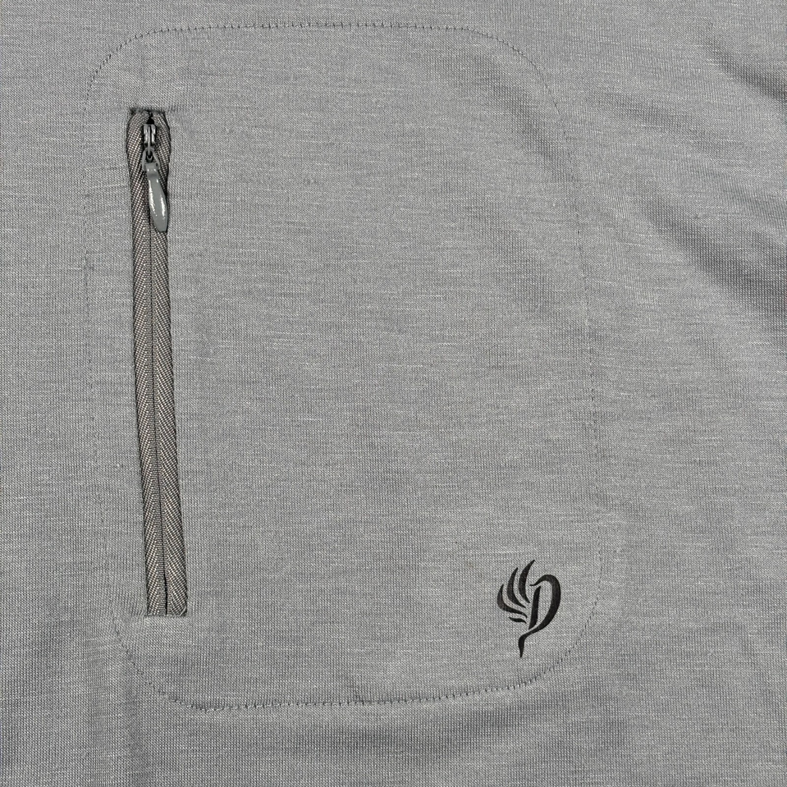 Duck Camp Shirt Mens Large Gray Hoodie Bamboo Lightweight Premium Outdoor