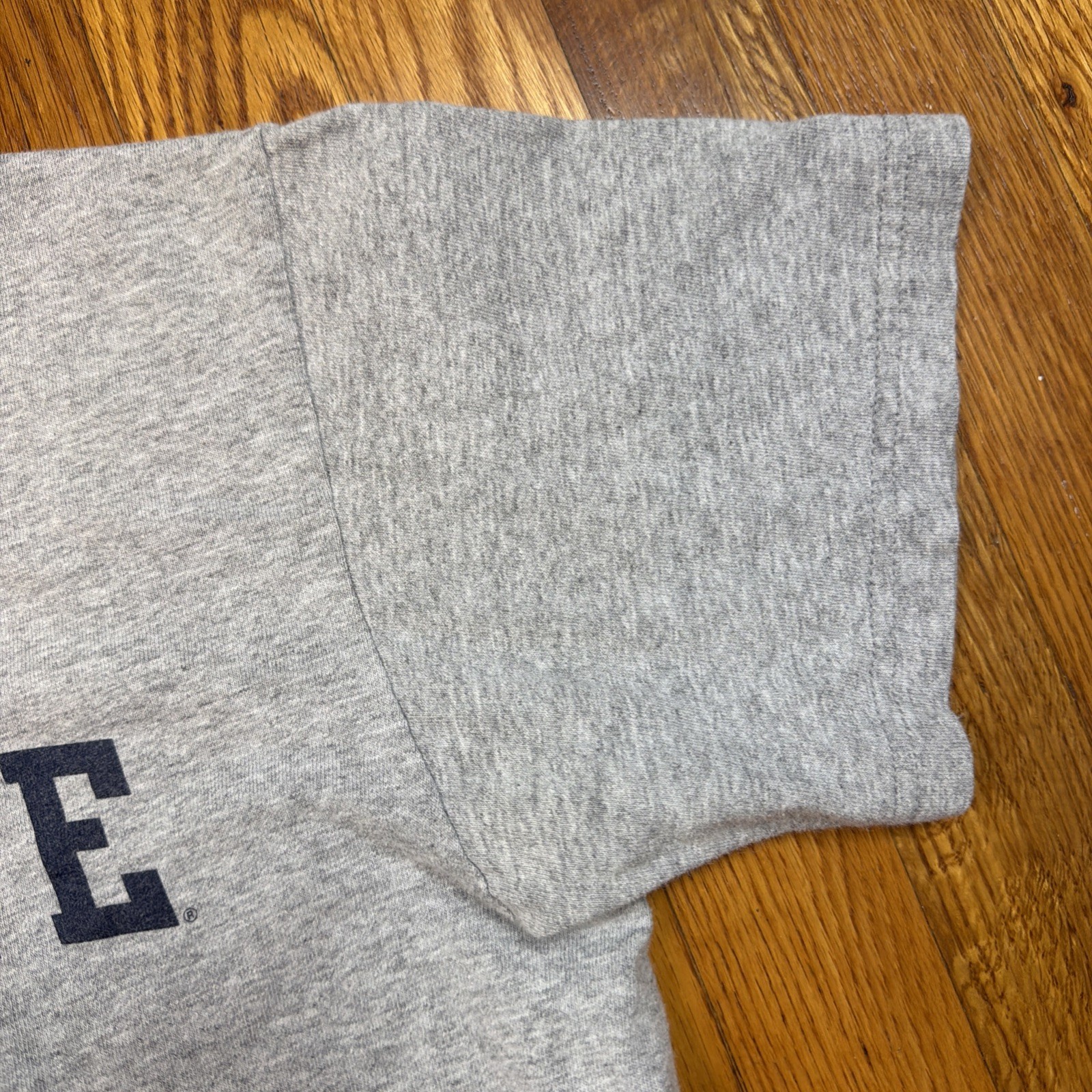 Vintage 90s Yikes Graphic T Mens M Gray Penn State University Cotton Blend