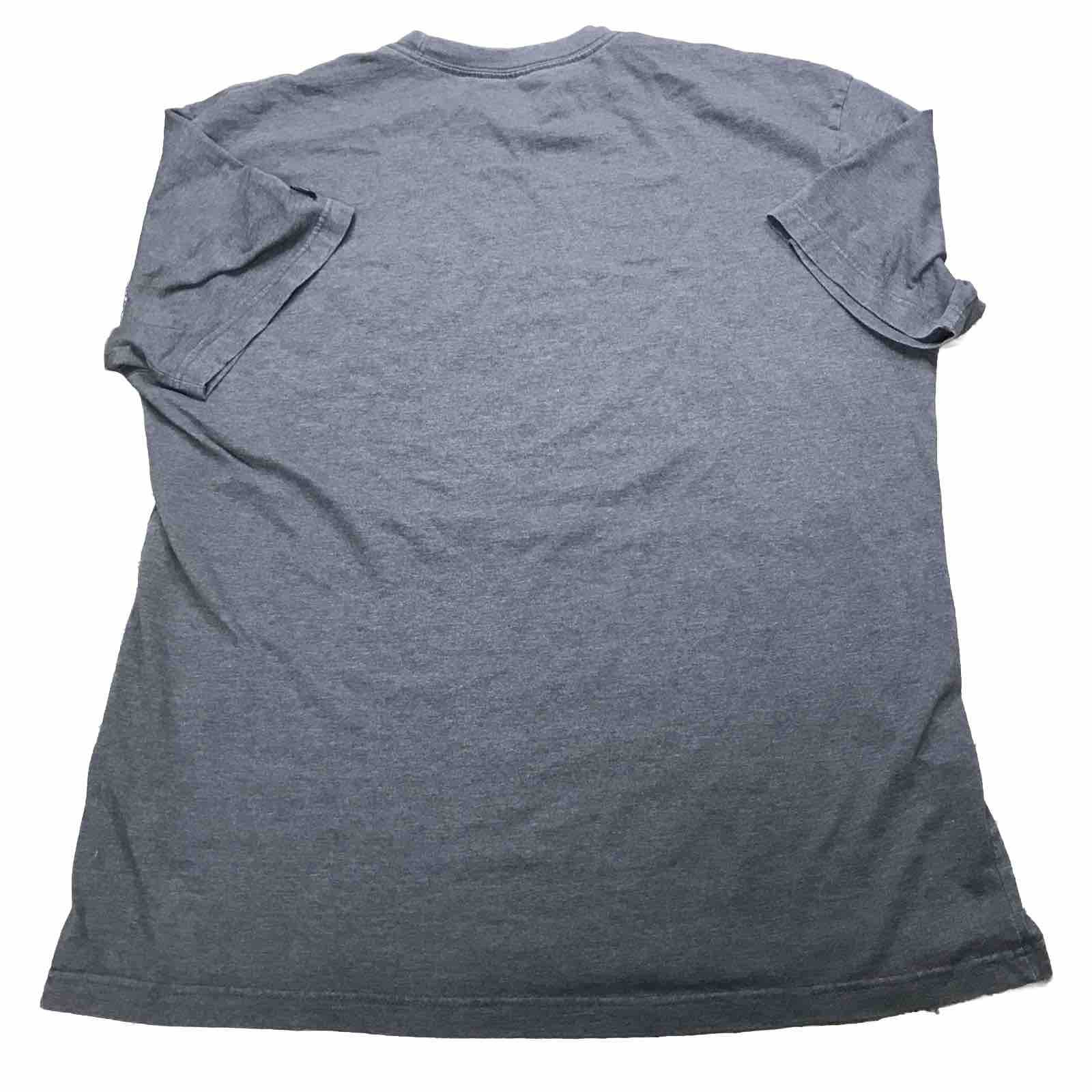 Dickies Gray Short Sleeve Mens XL Pullover Performance Work Shirt Pocket Cot Pol