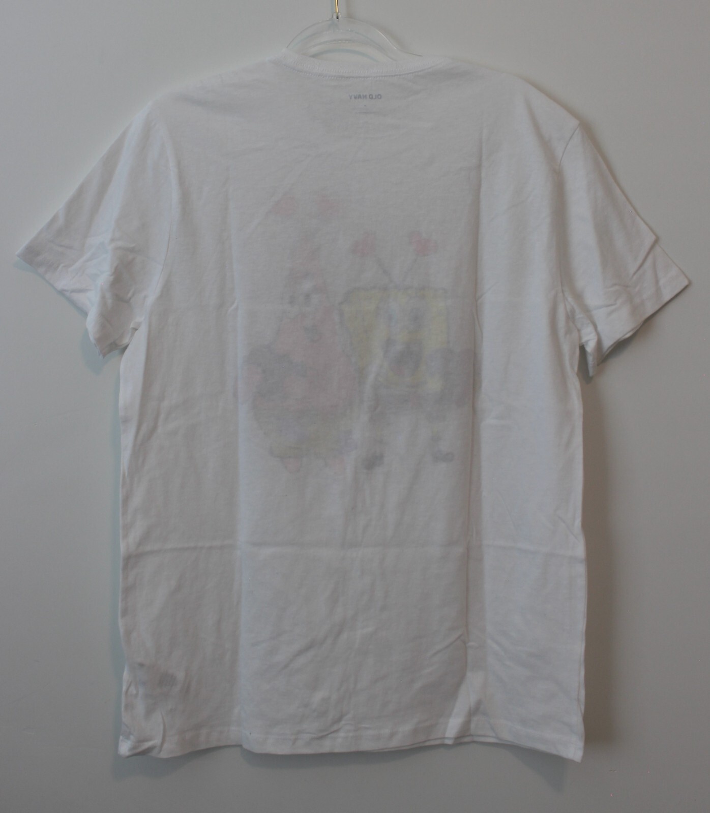 Old Navy Mens Spongebob & Patrick Graphic T-shirt White Multi-Size NWT