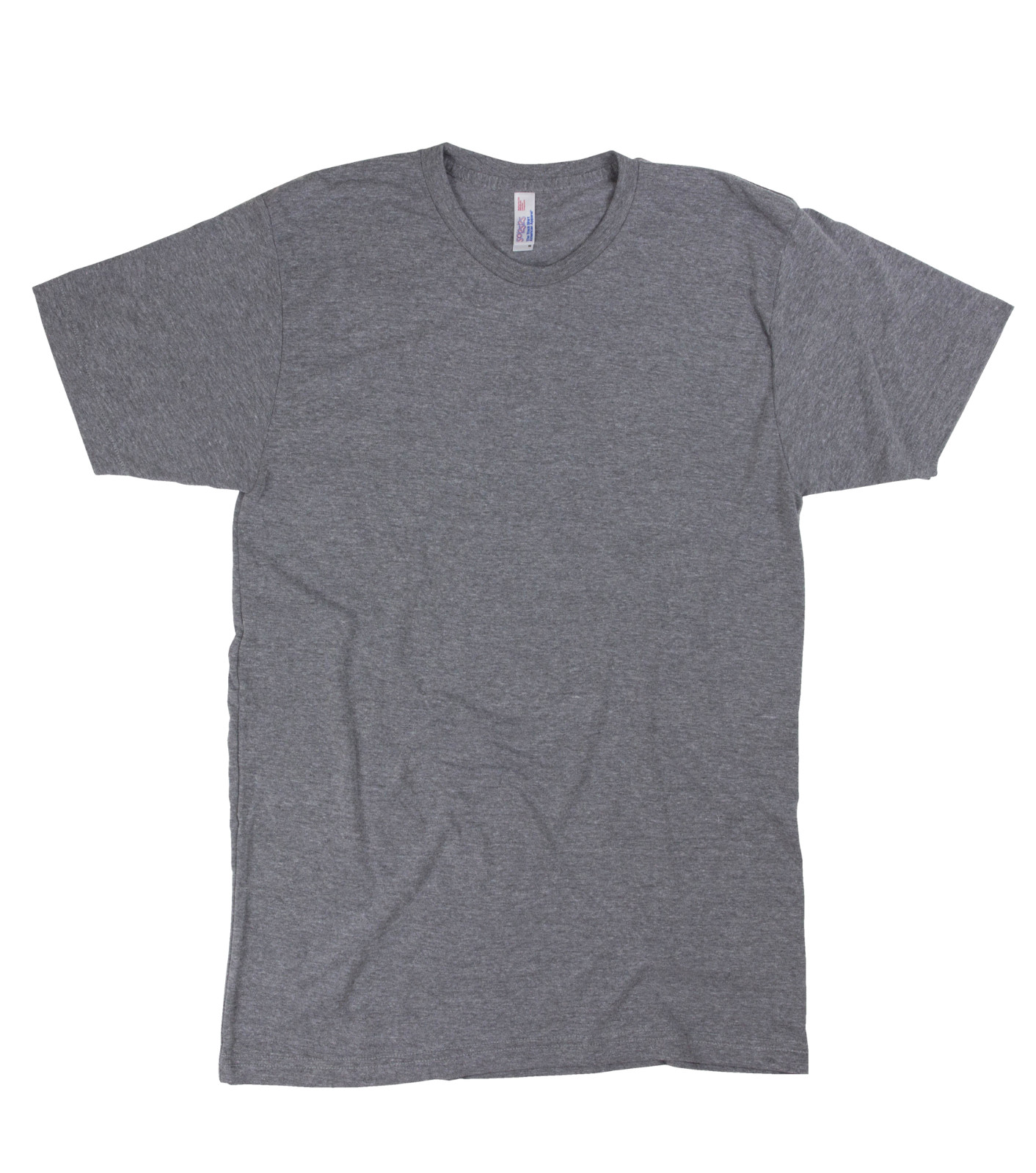 American Apparel Tri Blend Athletic T-shirt Vintage Unisex XS S M L XL
