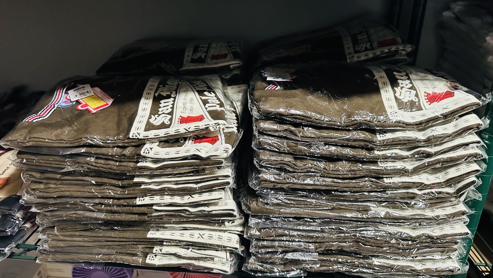 San Miguel Beer Stamp FLOCK Shirt (Brown) Philippines 🇵🇭Represent 🇺🇸Seller