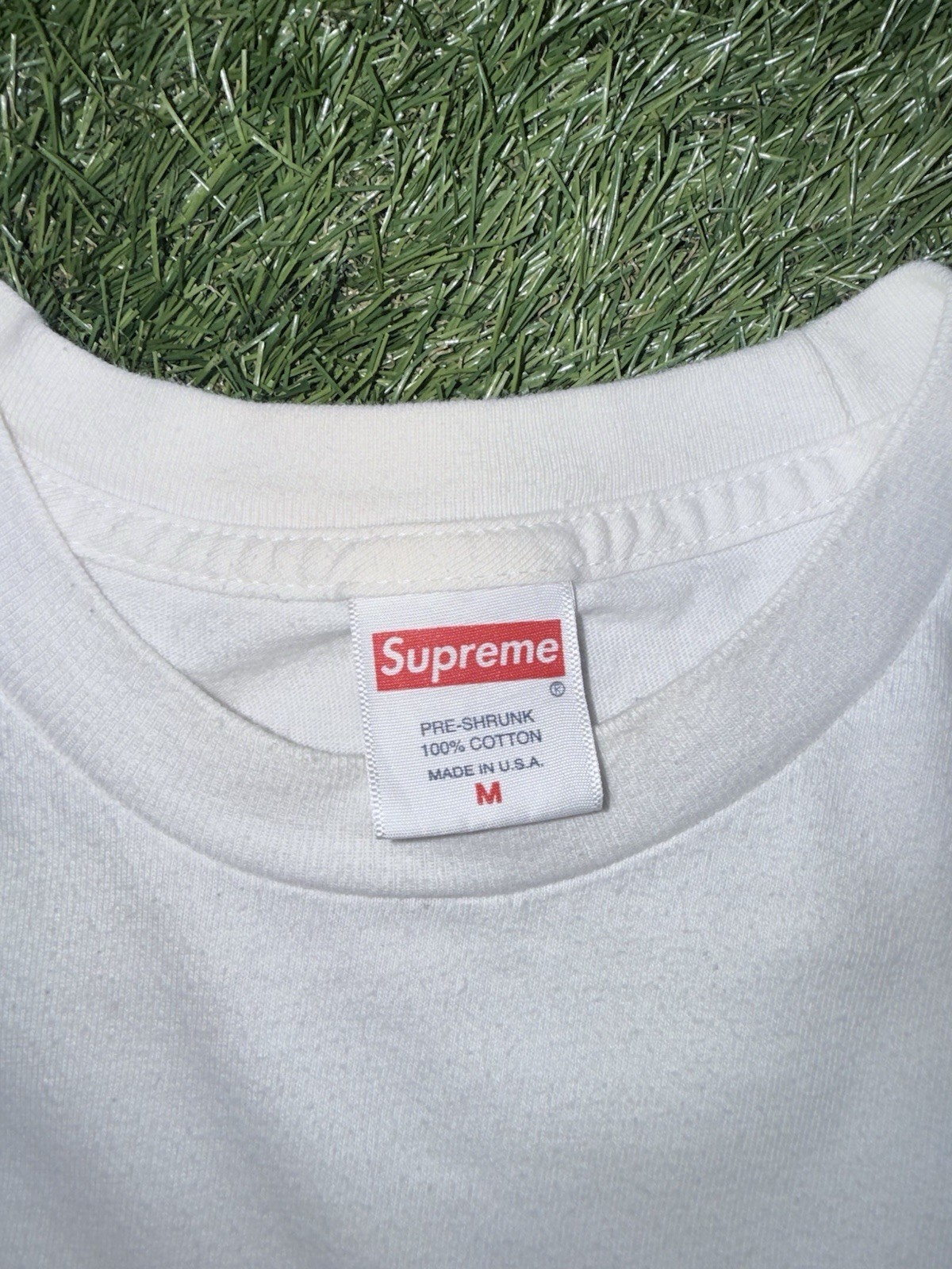Supreme Apes Tee SS21. Mens Size M White 100% Cotton