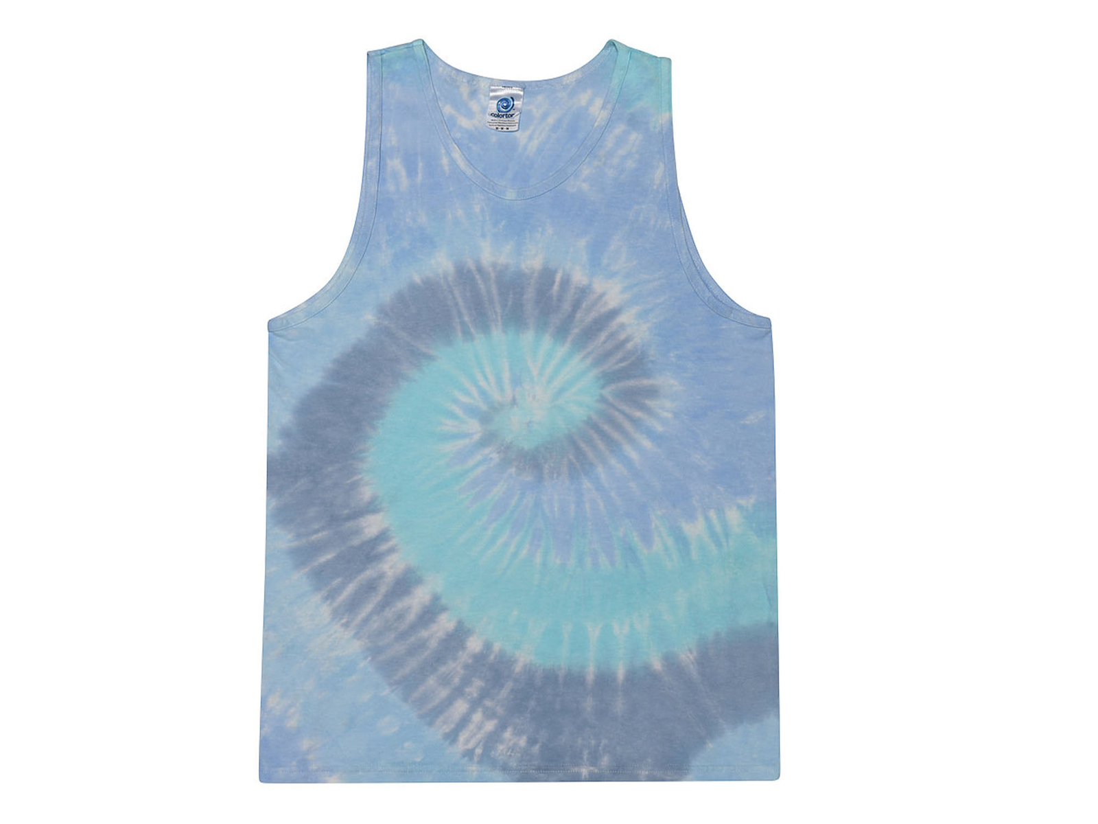 Multi-Color Tie Dye Tank Tops Sleeveless T-Shirts Adult S to XXXL Cotton