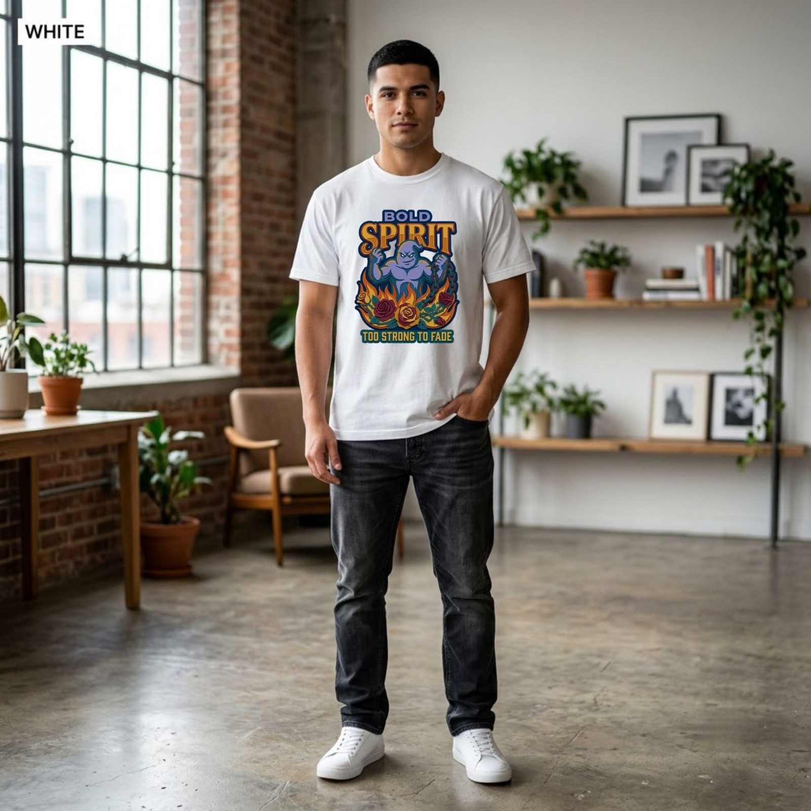 Bold Spirit Christian Faith Warrior T-Shirt Freeships
