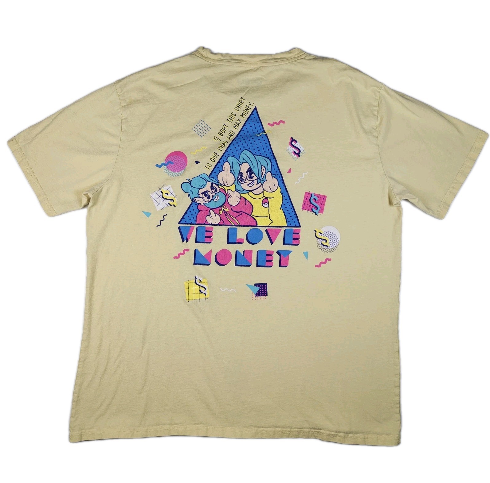 Rare Cold Ones “We Love Money” Cool Shirtz Tee – Size 3XL – Maxmoefoe & Chad