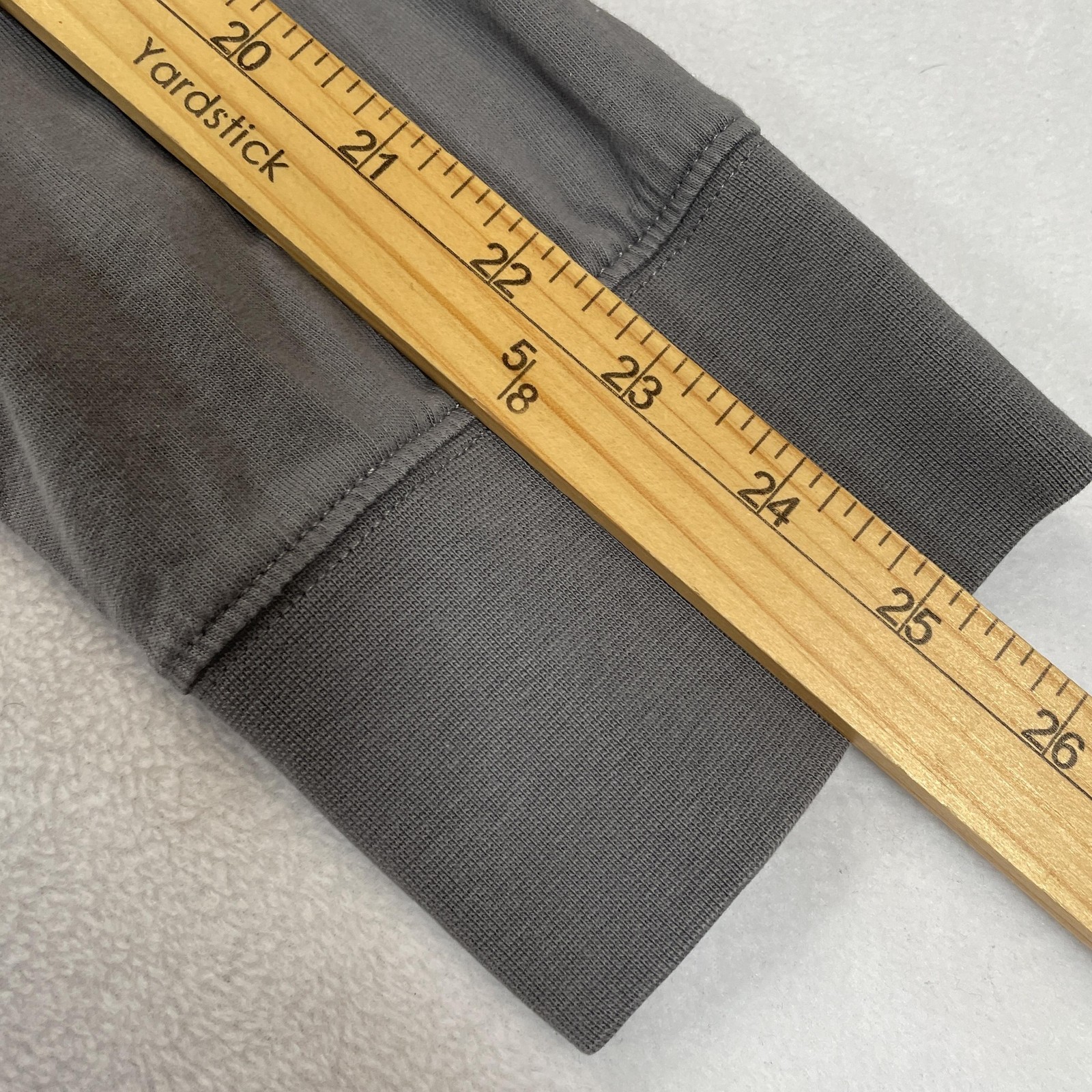 Brooks Brothers Shirt Mens 2XL Gray Long Sleeve Henley Golden Fleece Logo Tee