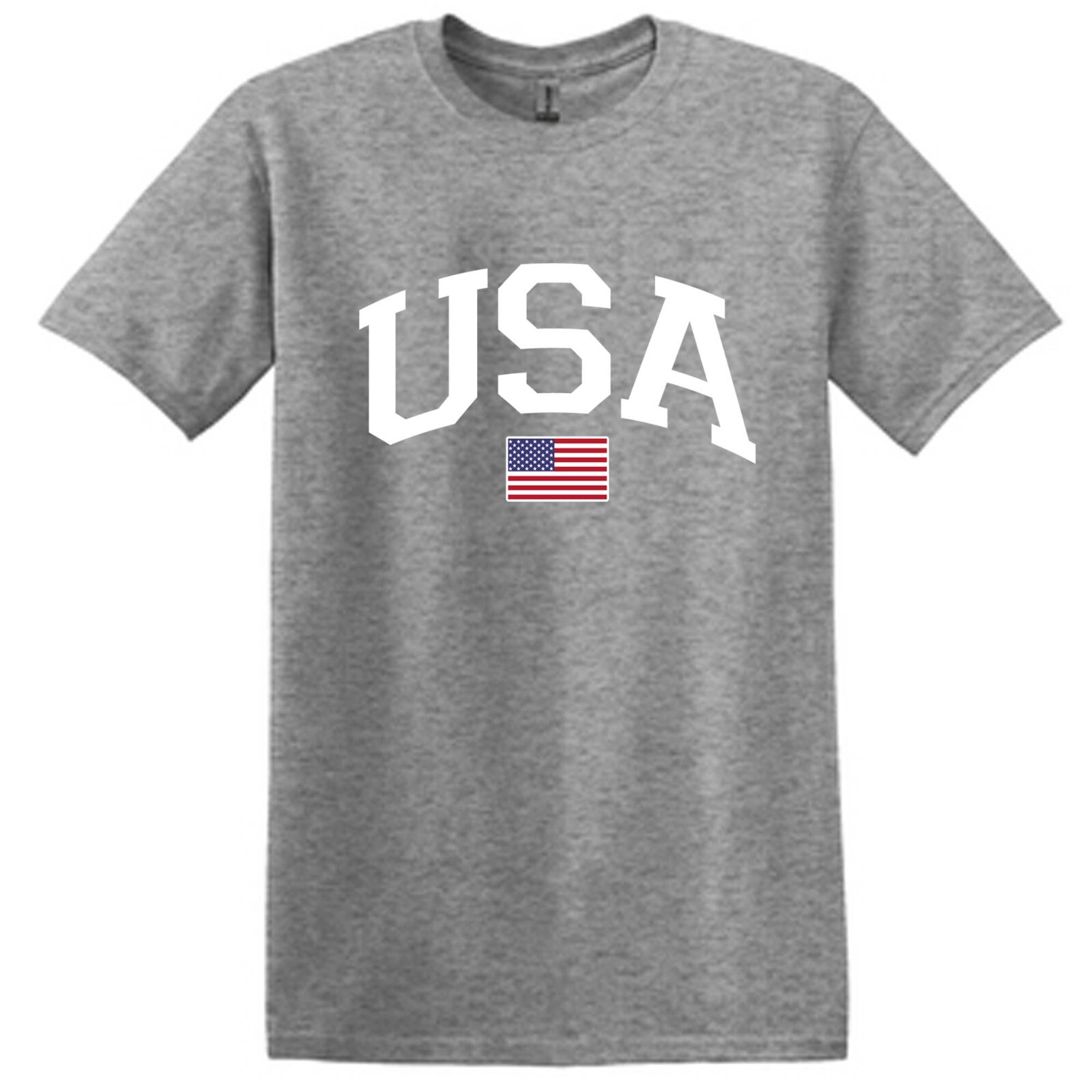 Patriotic American USA Graphic Tee | USA T-shirt | USA Flag T-shirt