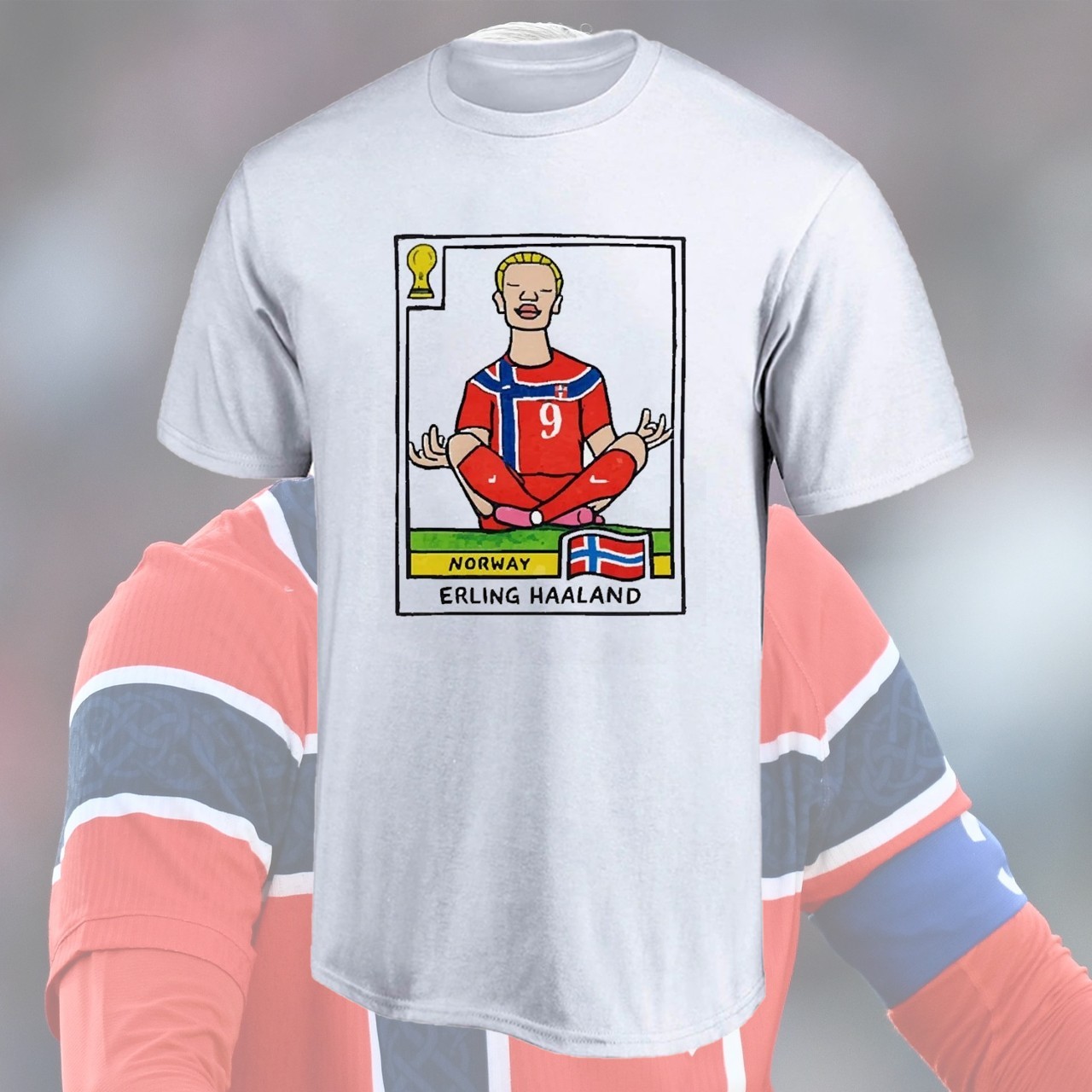 HOT NEW! Funny Haalland Nor.way Player Meme Graphic Gift For Fan FASTSHIP