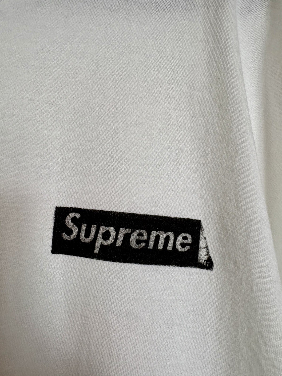 Supreme God Save Us Graphic Tee White Men’s Large Short Sleeve Crew Neck New
