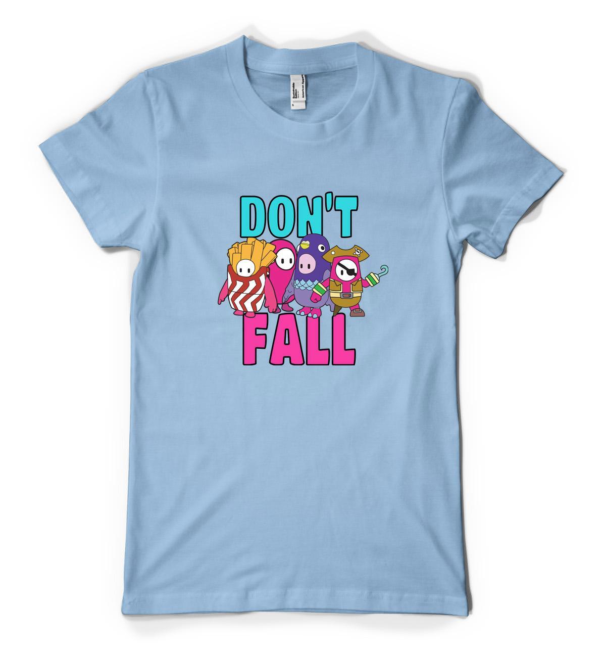 Don’t Fall Fallen Guys Gaming Personalised Unisex Adult T Shirt