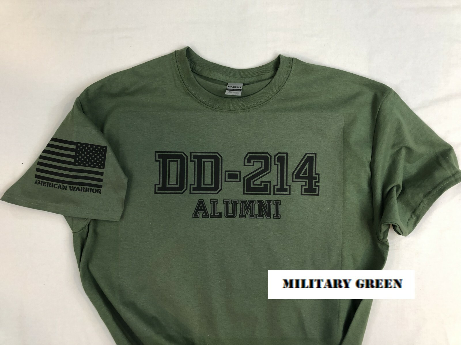 DD-214 Alumni Military T-shirt. Perfect For Marines, Army, Navy Air-force WOWF