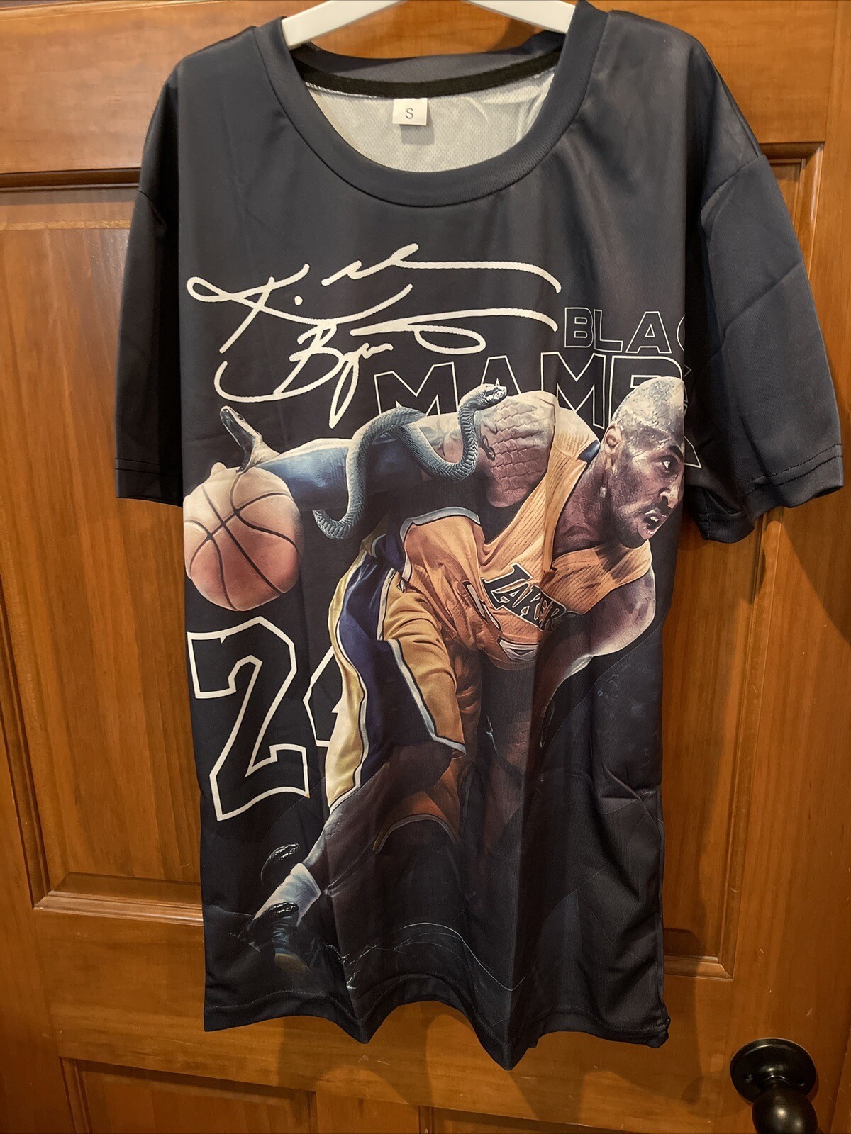 NWOT Kobe Bryant All Over Digital Print T-Shirt Size Small