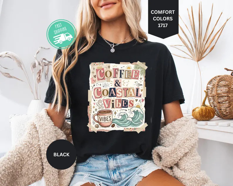 Coastal Coffee Comfort Tee