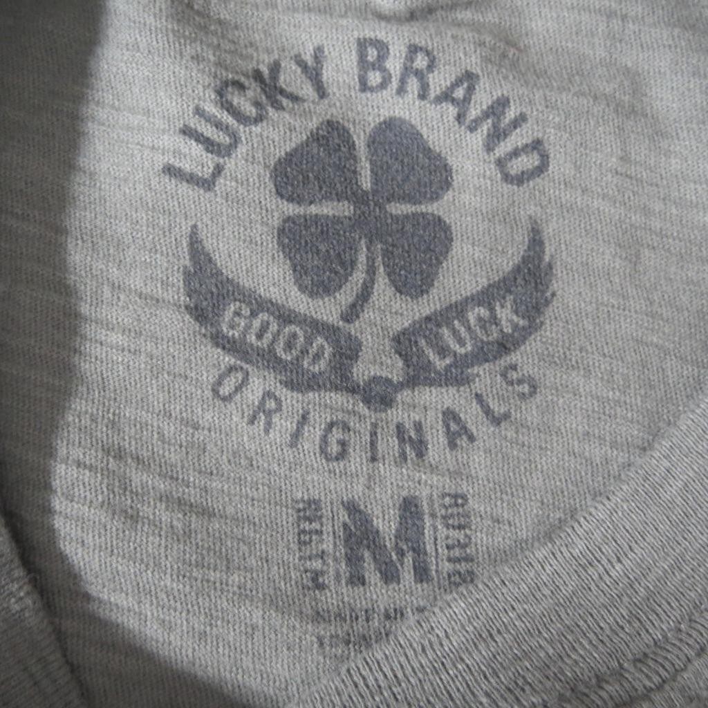 Lucky Brand Snake Charmer Tavern Mens MEDIUM Shirt Bombay India Cobra Venom