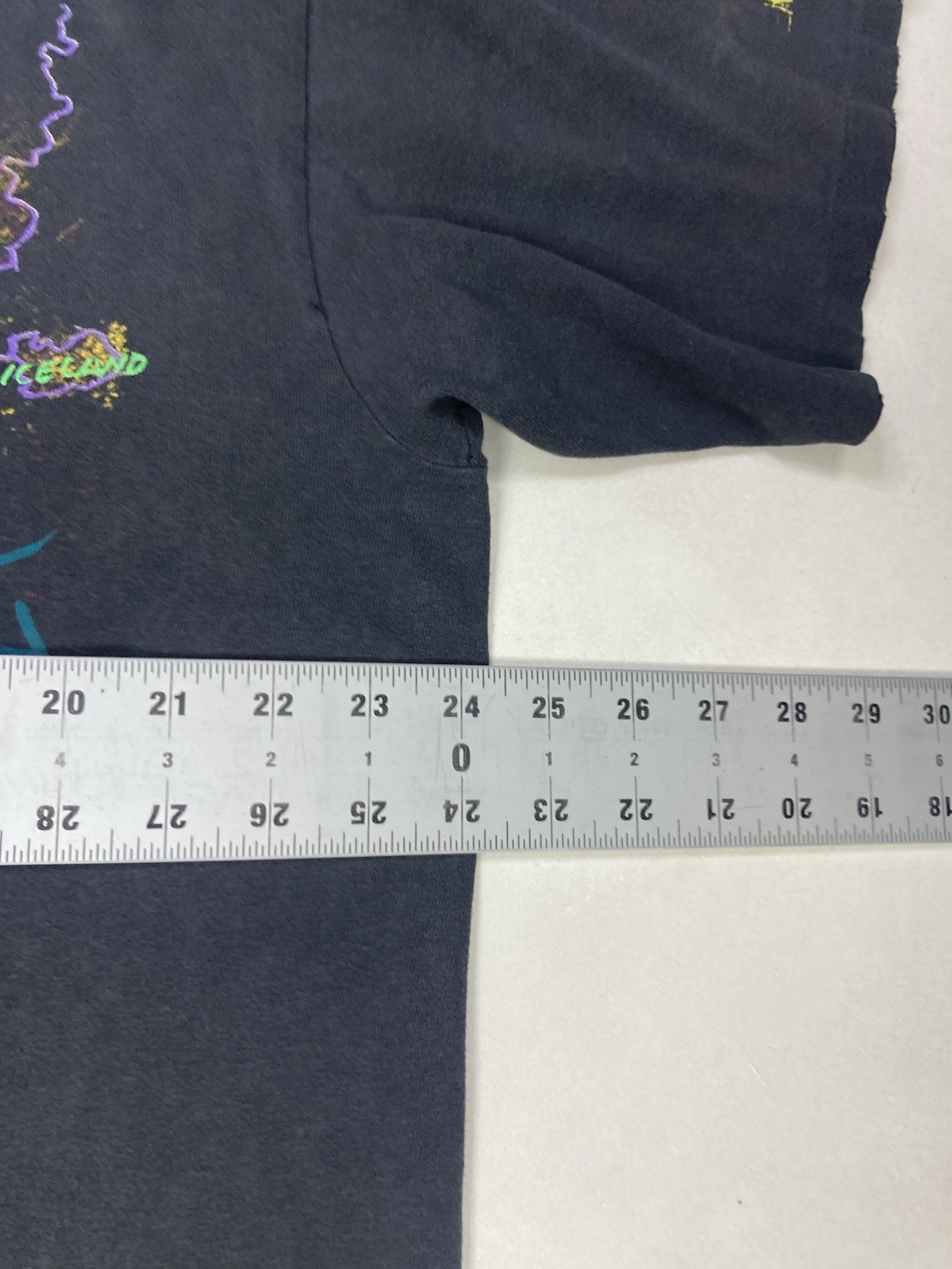 VINTAGE Wild Oats One World Graphic T-shirt Men XL Black USA 90s Single Stitch