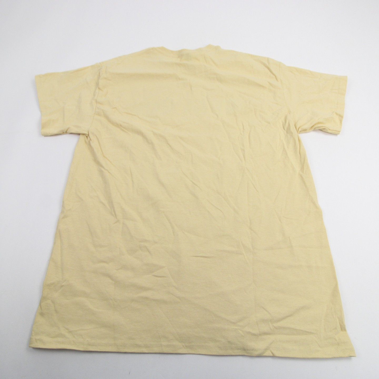 Gildan Ultra Cotton Short Sleeve Shirt Men’s Cream New without Tags L