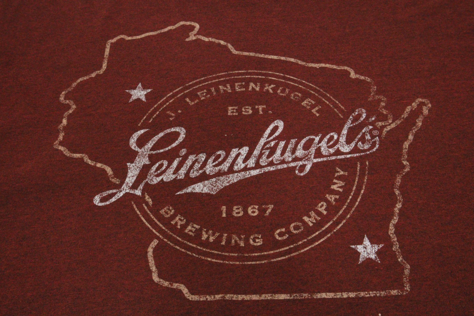 Tee Luv Leinenkugel’s Wisconsin Brewing Company Graphic T-Shirt Men’s 2XL T0386