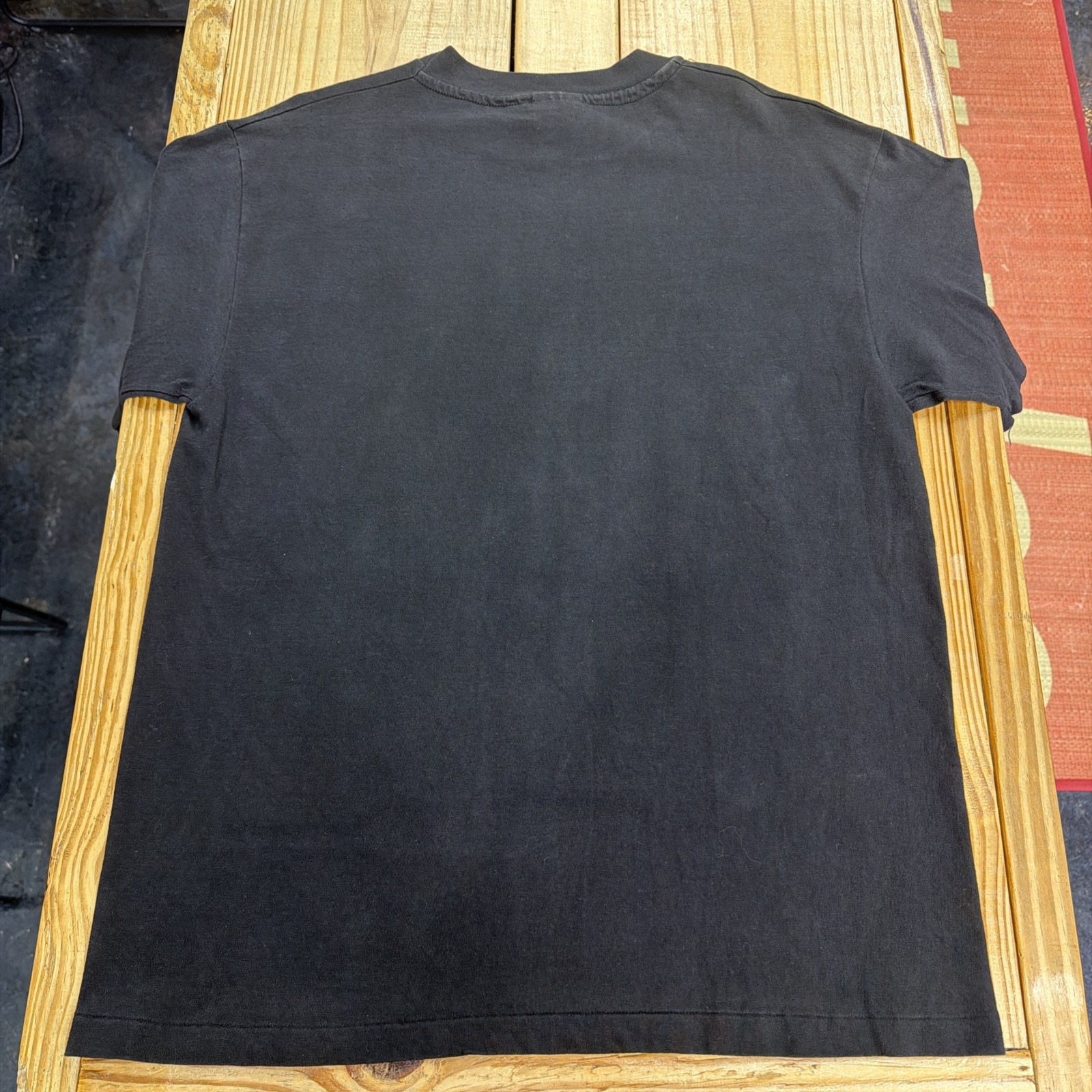 Vintage 90’s No Fear Lightning Graphic Black T-Shirt Men’s Large Single Stitch