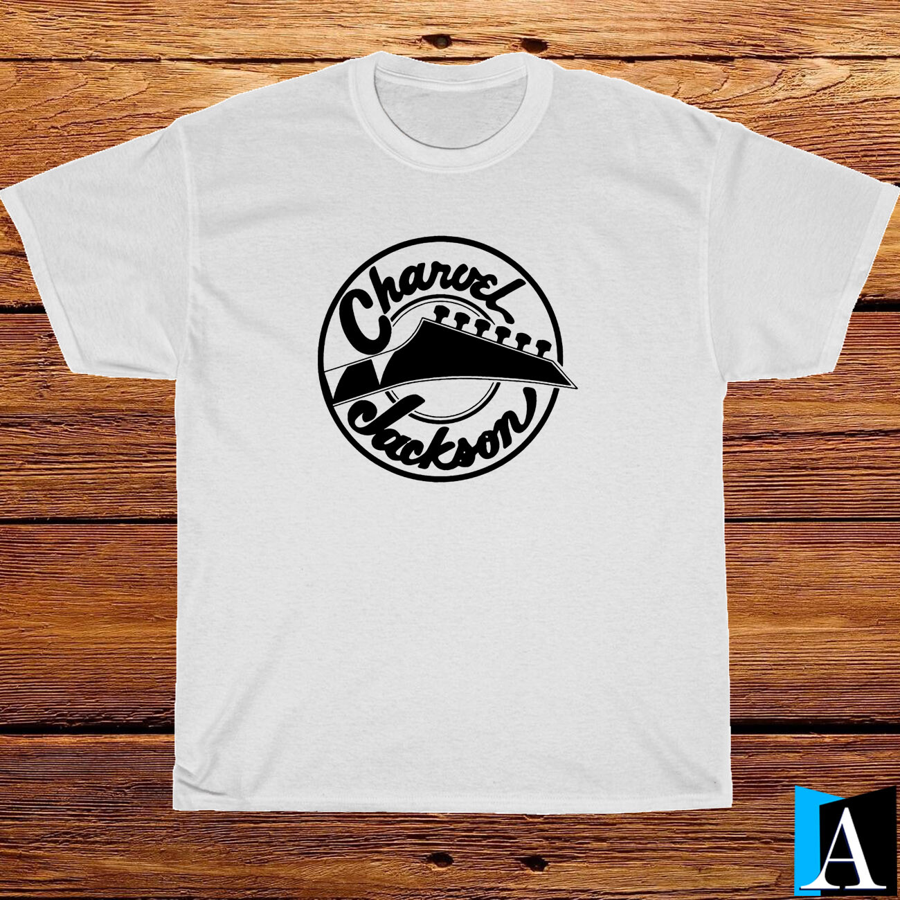 New Shirt Charvel Jackson Guitars Logo T-Shirt Black/White/Grey/Navy Size S-5XL