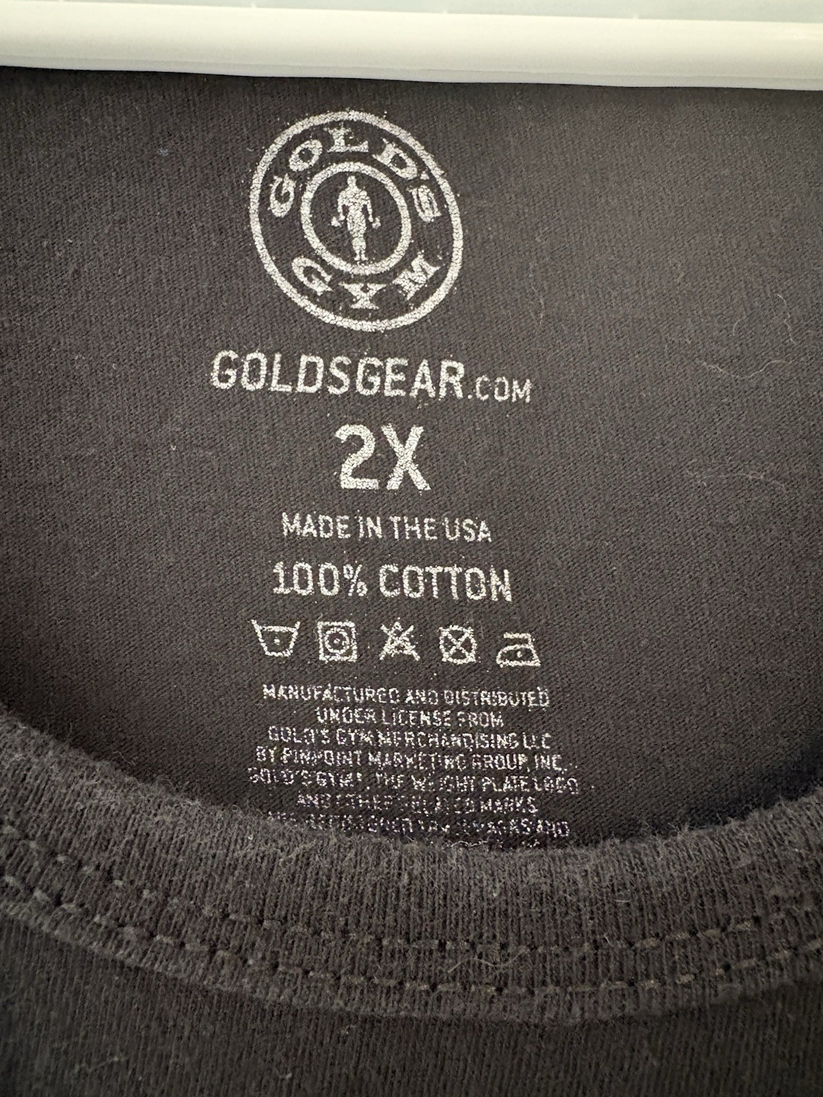 Gold’s Gym Tank Top Bodybuilding Fitness Sleeveless Shirt Muscle Workout Shirt