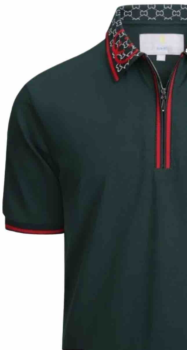 Men’s Luxurious Fine Cotton Polo Shirt,Italian Style,Stretch M to 3XL……C8.A