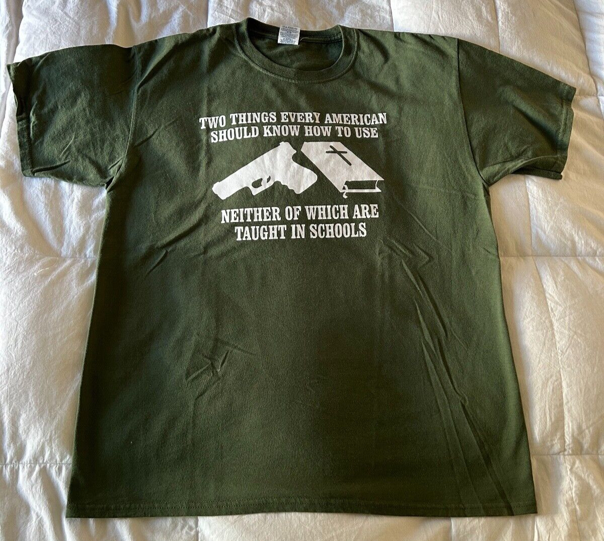 Two Things Every American Should Know How to Use Tee T-Shirt Military