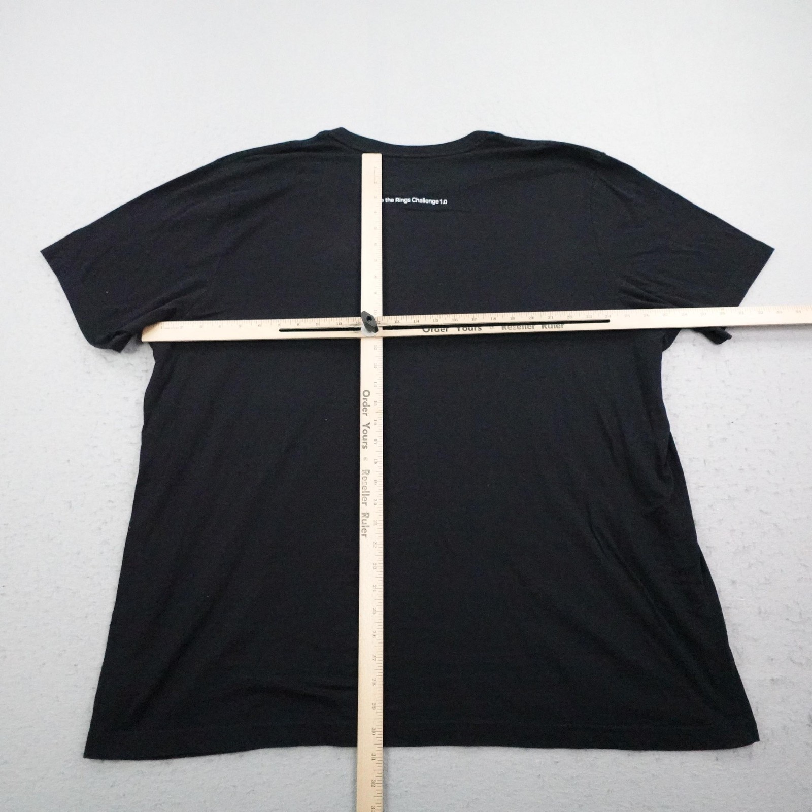Apple Shirt Mens 4XL Black Close The Rings Challenge 1.0 Fitness Employee Tee
