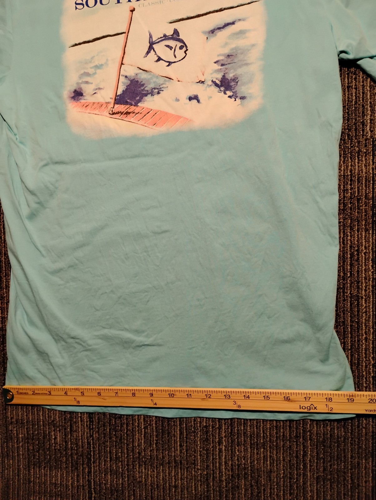 Southern Tide Men’s Medium Pocket T-Shirt 100% Cotton Short Sleeve Outdoor