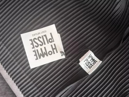 HOMME PLISSE Pleats Casual ISSEY MIYAKE T-Shirt Size 1.2.3.4