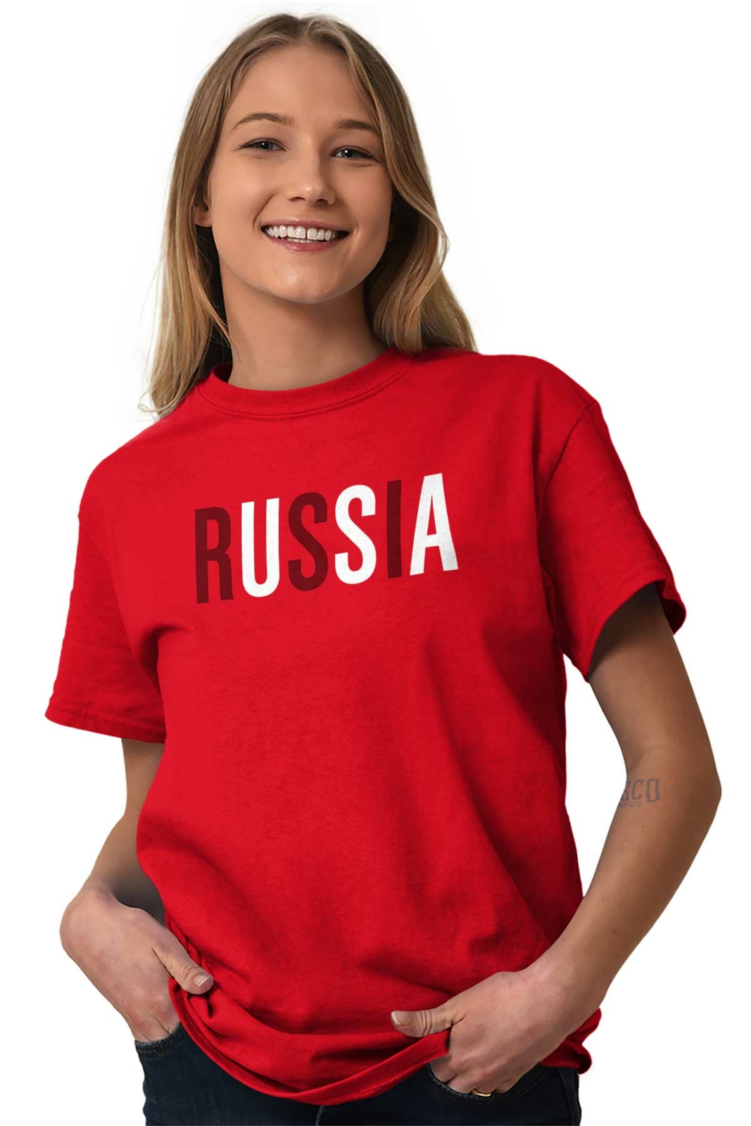 Russia USA Trump Putin Political Ally Humor Womens or Mens Crewneck T Shirt Tee