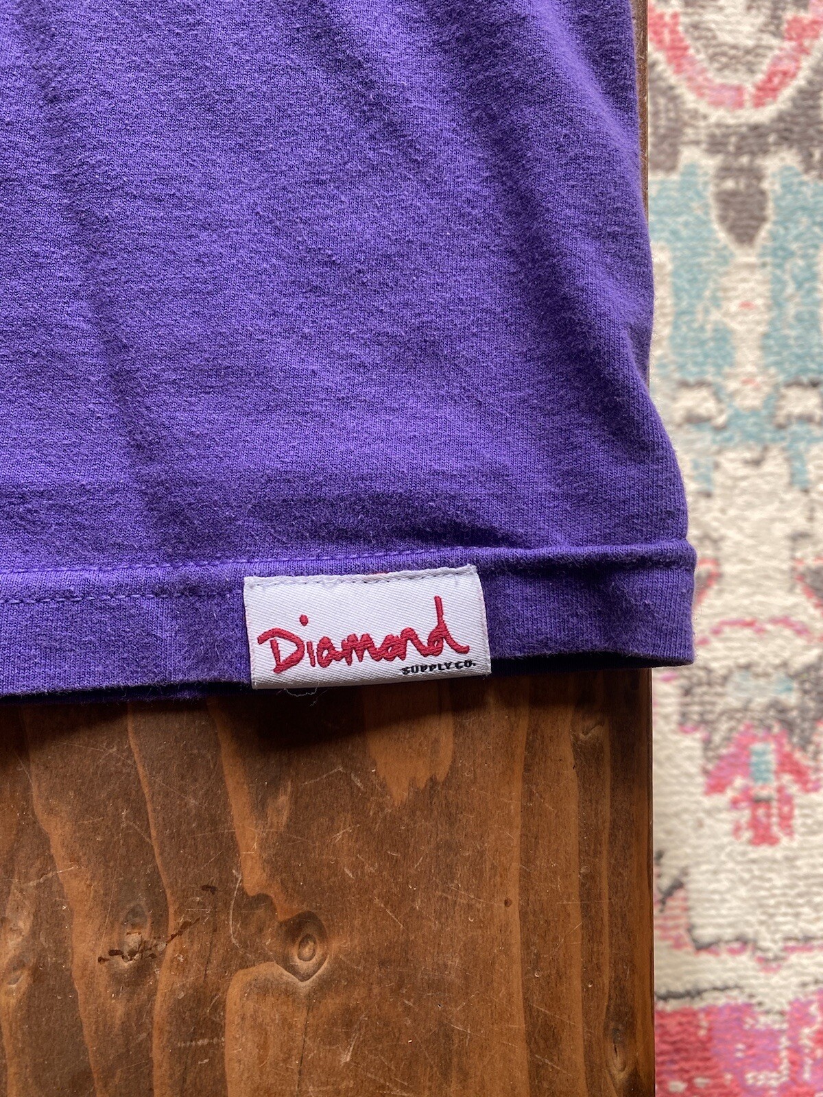 The Hundred X Diamond Supply T-Shirt Medium Purple All Star Championships