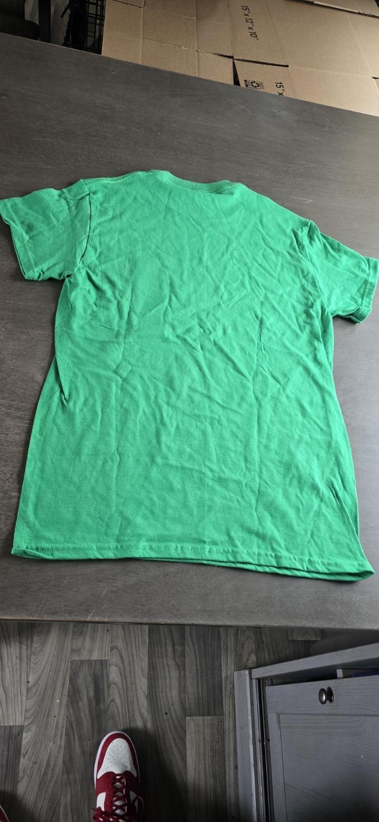 Gildan G500 Unisex Heavy Cotton T-Shirt in Irish Green Size Small