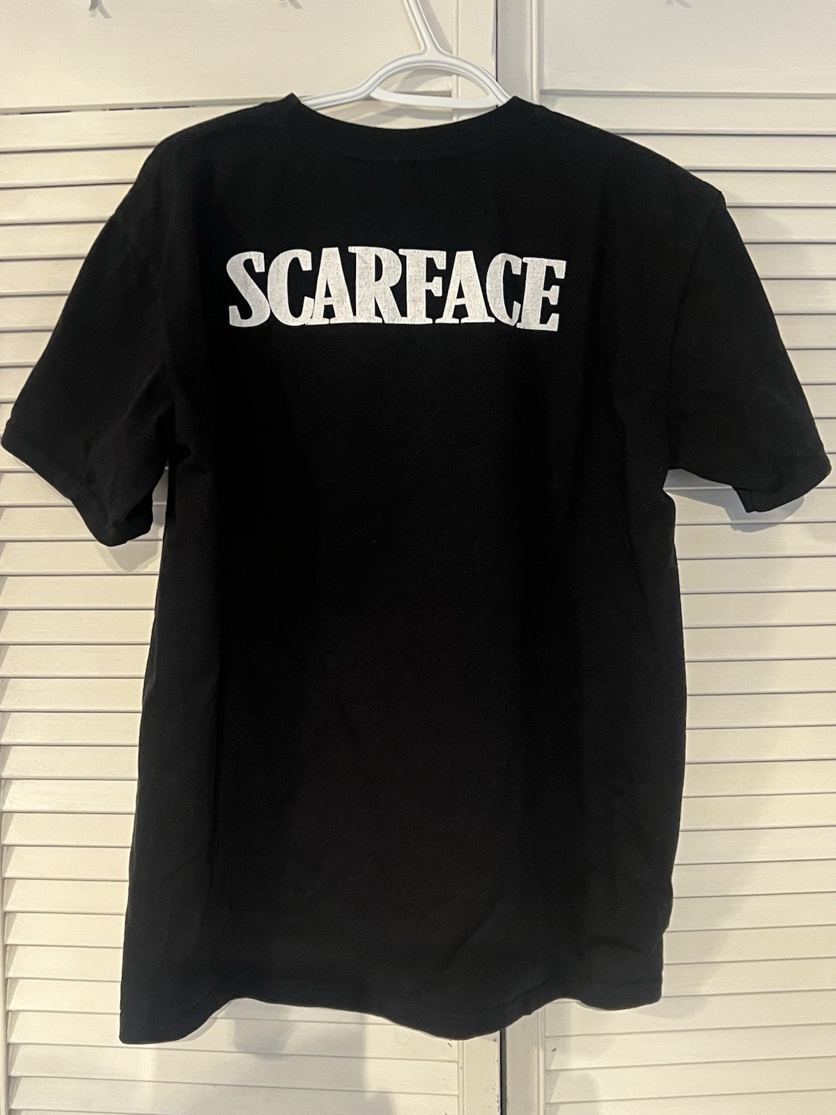 Scarface Vintage T Shirt Money Power Respect Back Hit Large AAA Tag Black MIM