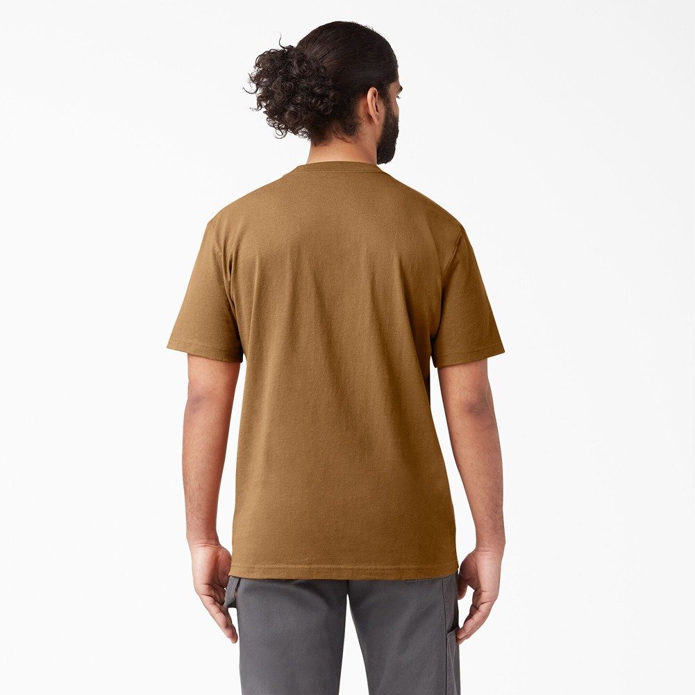 Dickies Men’s T-Shirt Short Sleeve Heavyweight Pocket Relaxed Fit T-Shirt