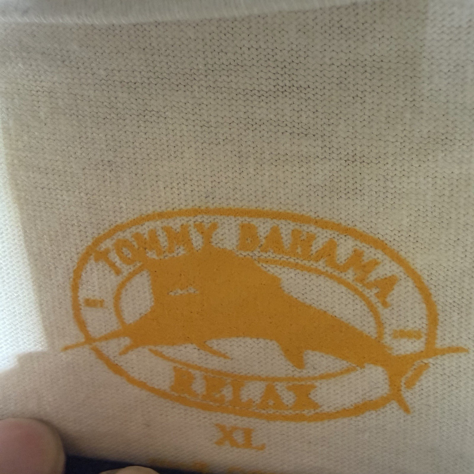 Tommy Bahama Rum T Shirt XL White Shake Rattle Rum Graphic Tropical Island