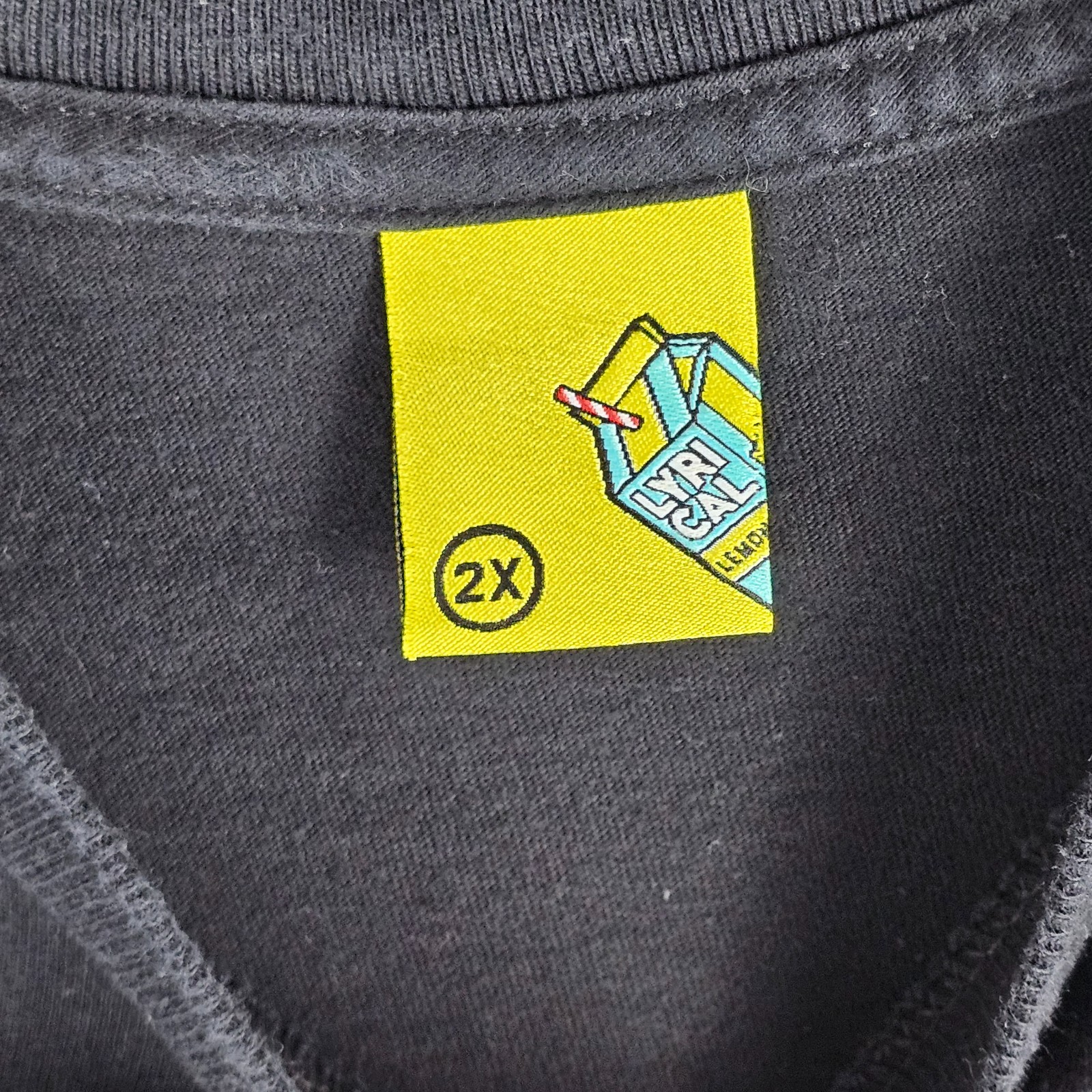 Lyrical Lemonade Chi Series T-Shirt Mens 2X Black The Lemon Man Series 5 Graphic