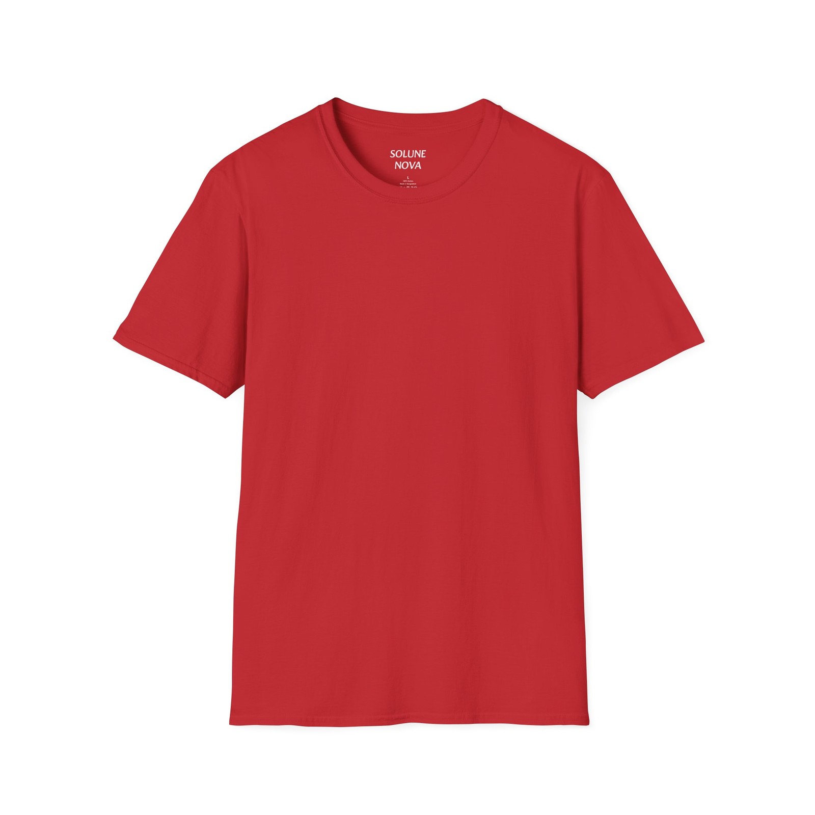 Unisex Softstyle Red T-Shirt – Cozy Casual Wear