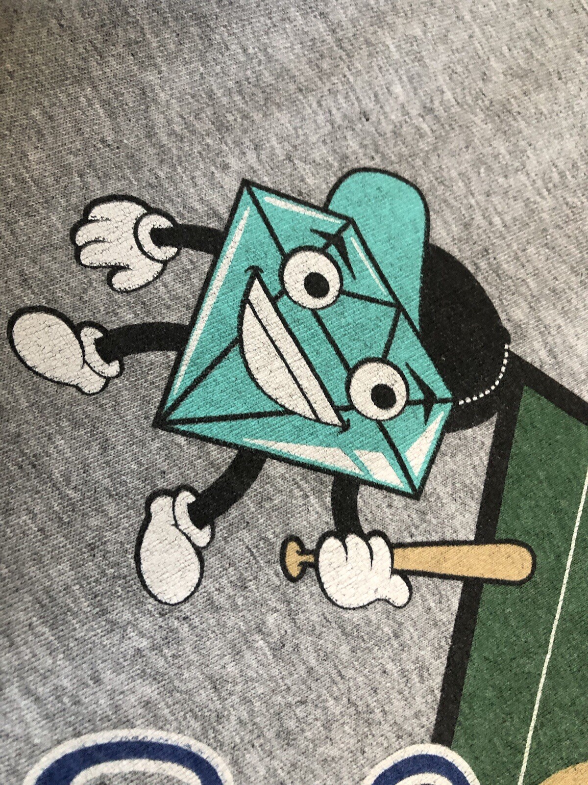 Diamond Supply Co VS The Hundreds All Star Championship Baseball Men’s T-Shirt M