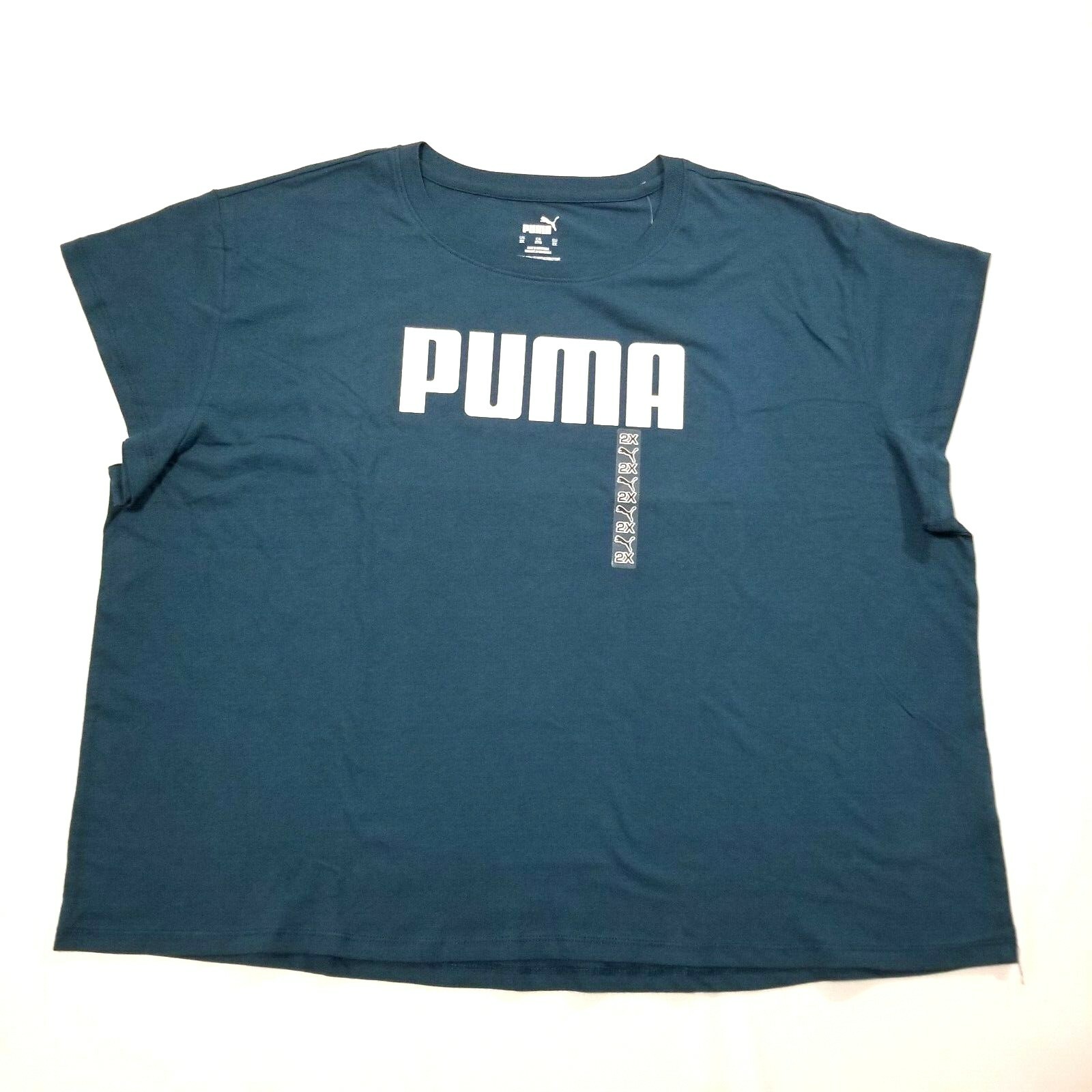 Puma Women’s T-shirt Essentials Graphic Print Logo Cotton