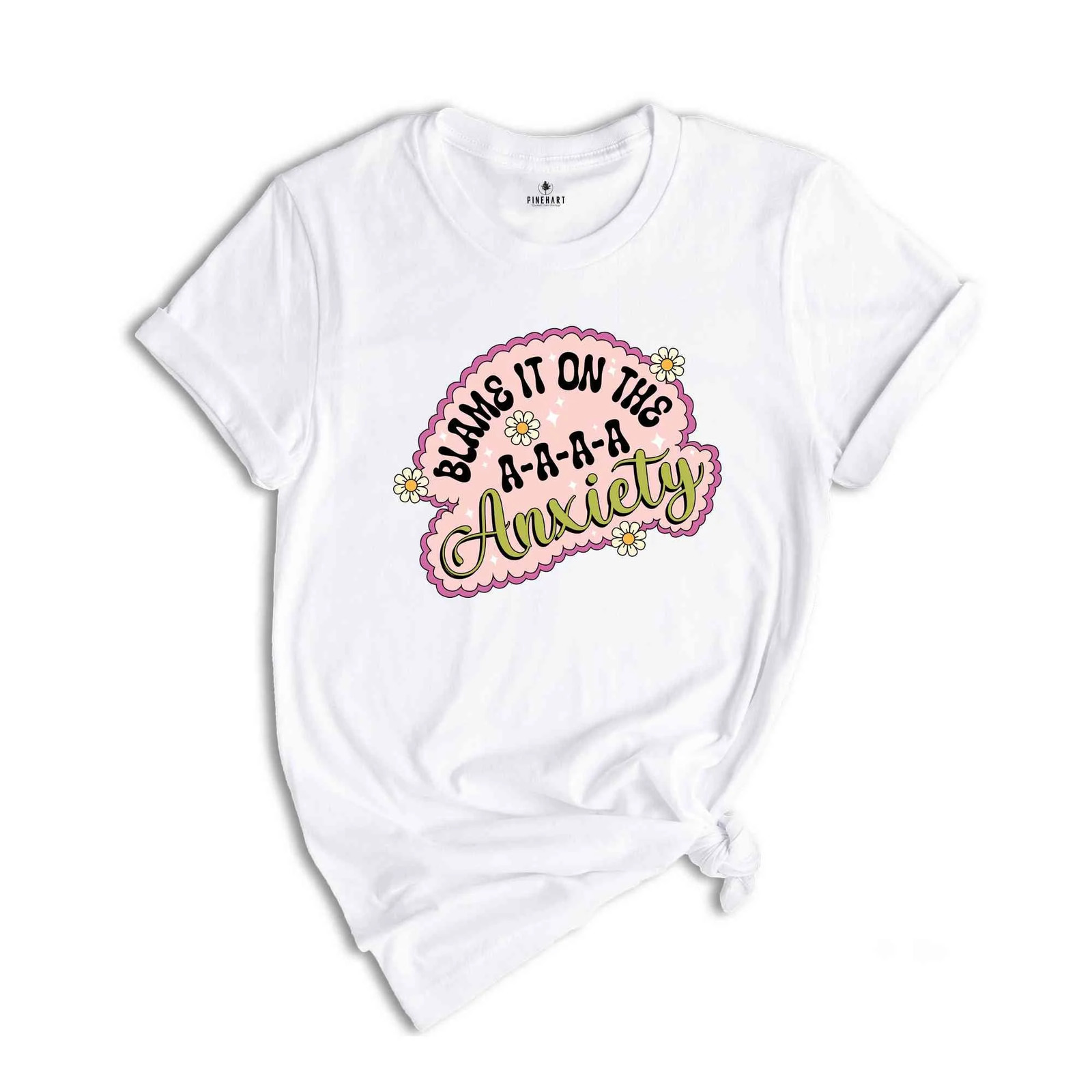 Blame It On The Anxiety Shirt, Inspirational Shirt, Mental Health Shirt, Retro S