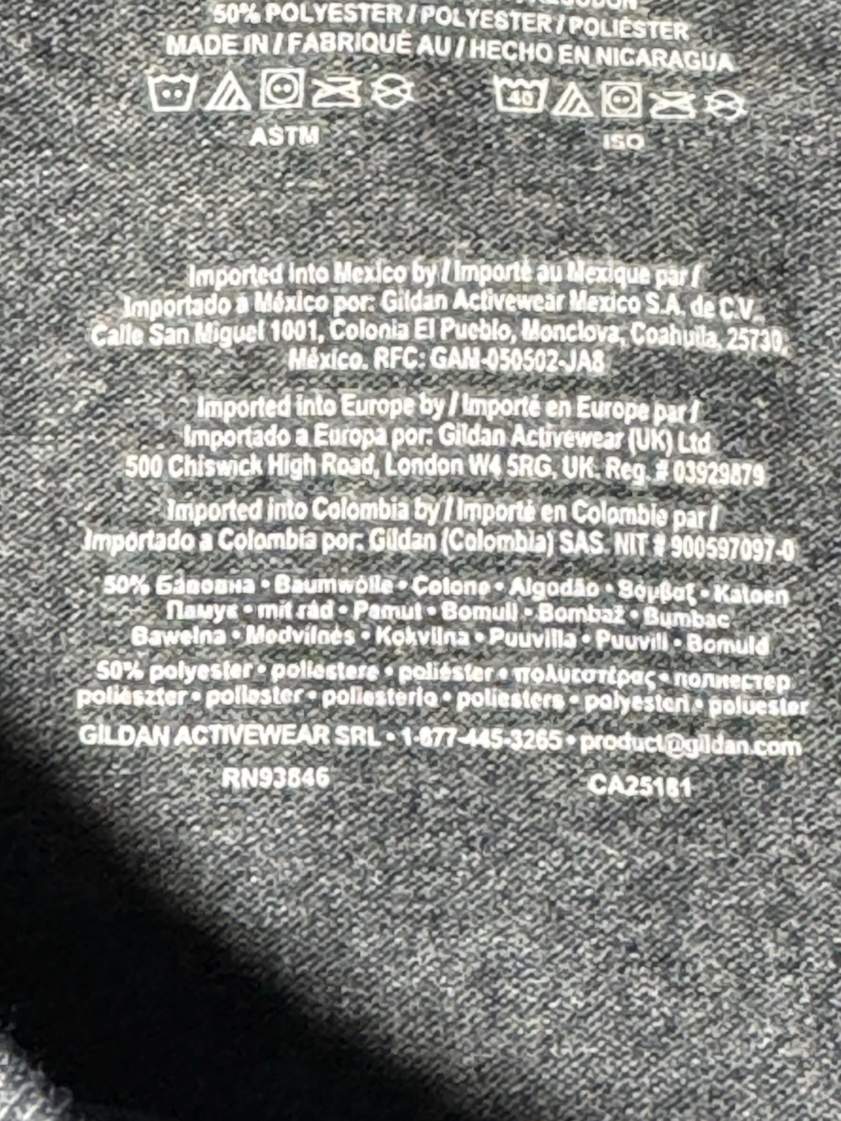 NWT Australian Sheperd Printed T Shirt Gildan Dry Blend Heather Gray Men Size XL