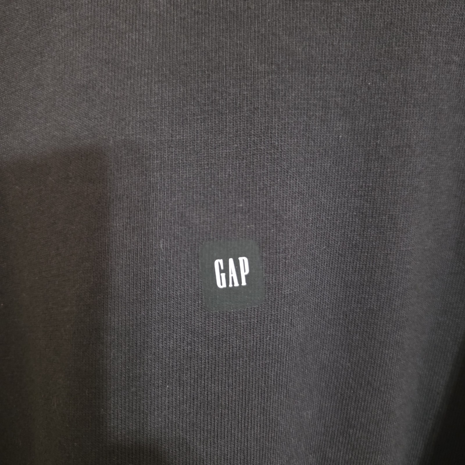 Yeezy Gap Heavy Jersey Logo Tee Size XL Black Longsleeve